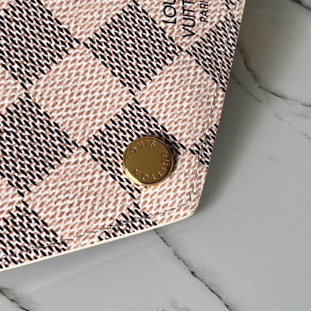 Louis Vuitton Victorine Wallet Damier Azur Canvas  N64022 - FashionPlug