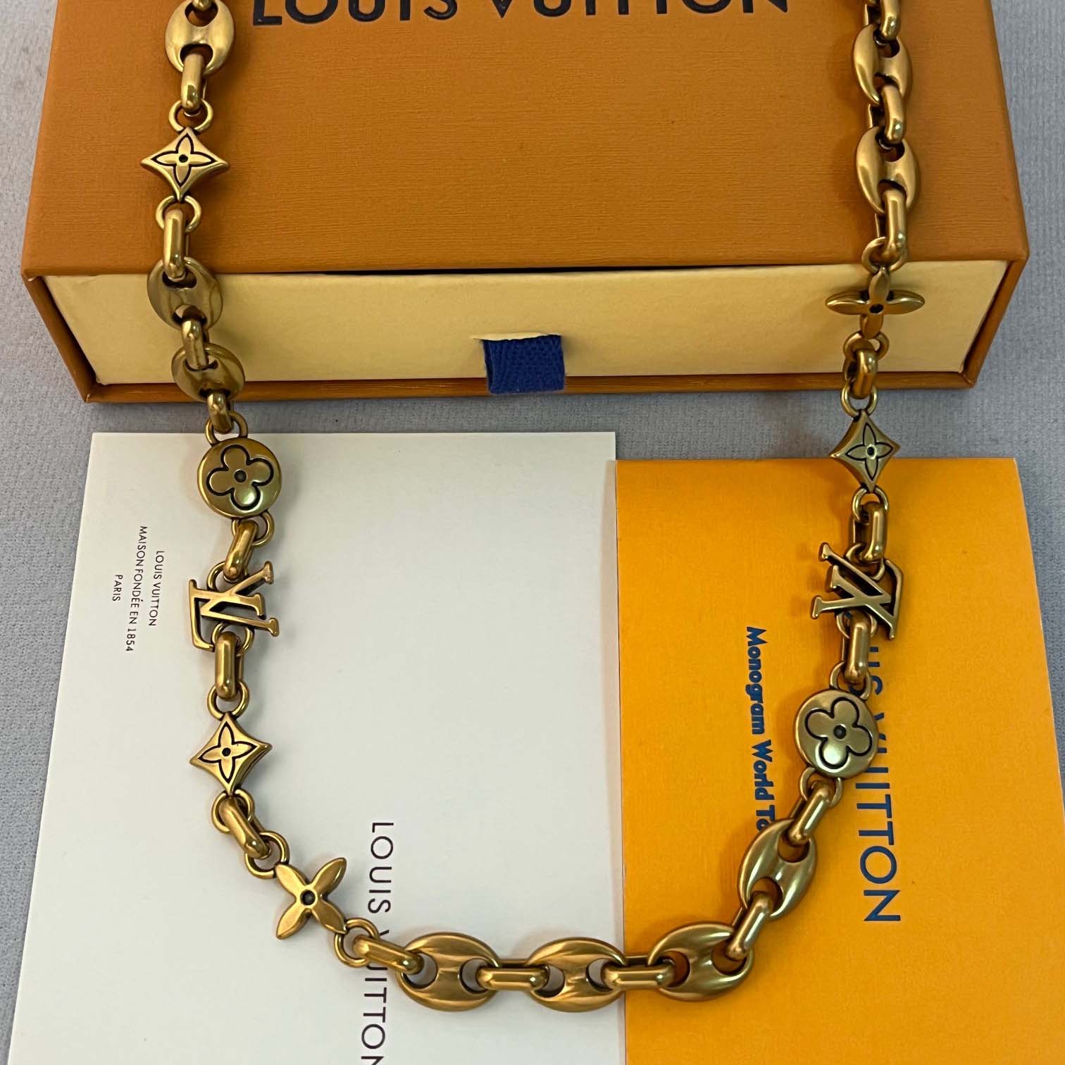 Louis Vuitton LV Sailor Necklace   M02725 - FashionPlug