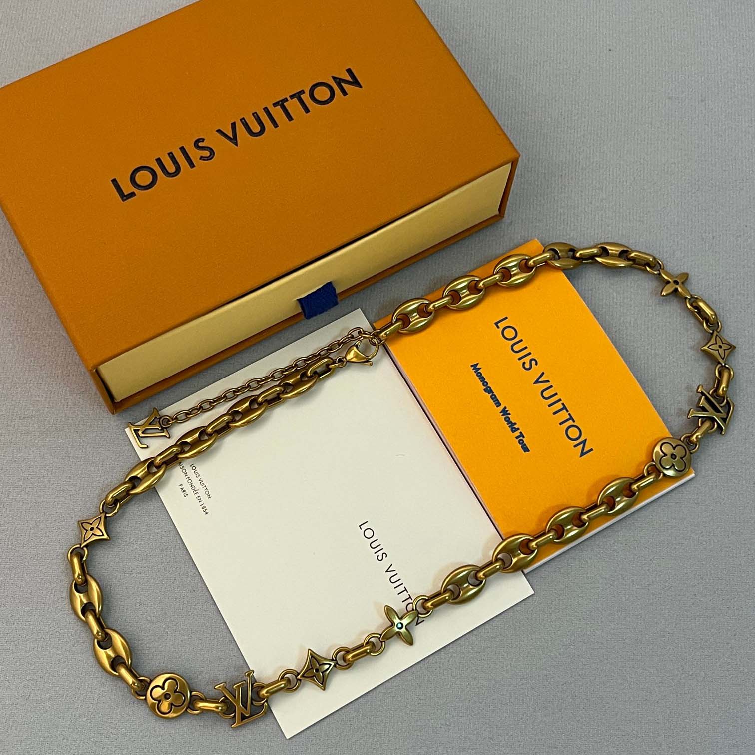 Louis Vuitton LV Sailor Necklace   M02725 - FashionPlug