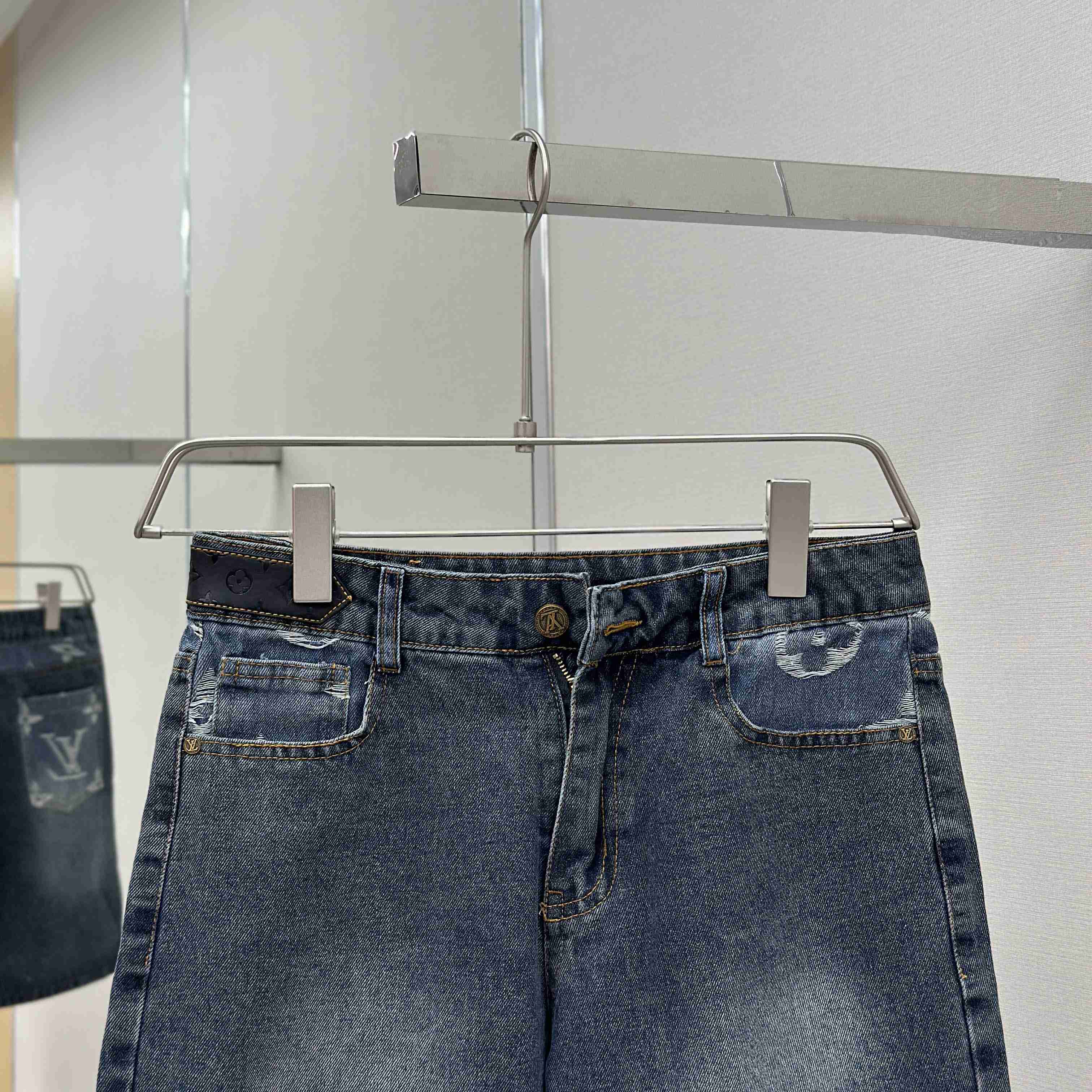 Louis Vuitton Denim Shorts - FashionPlug