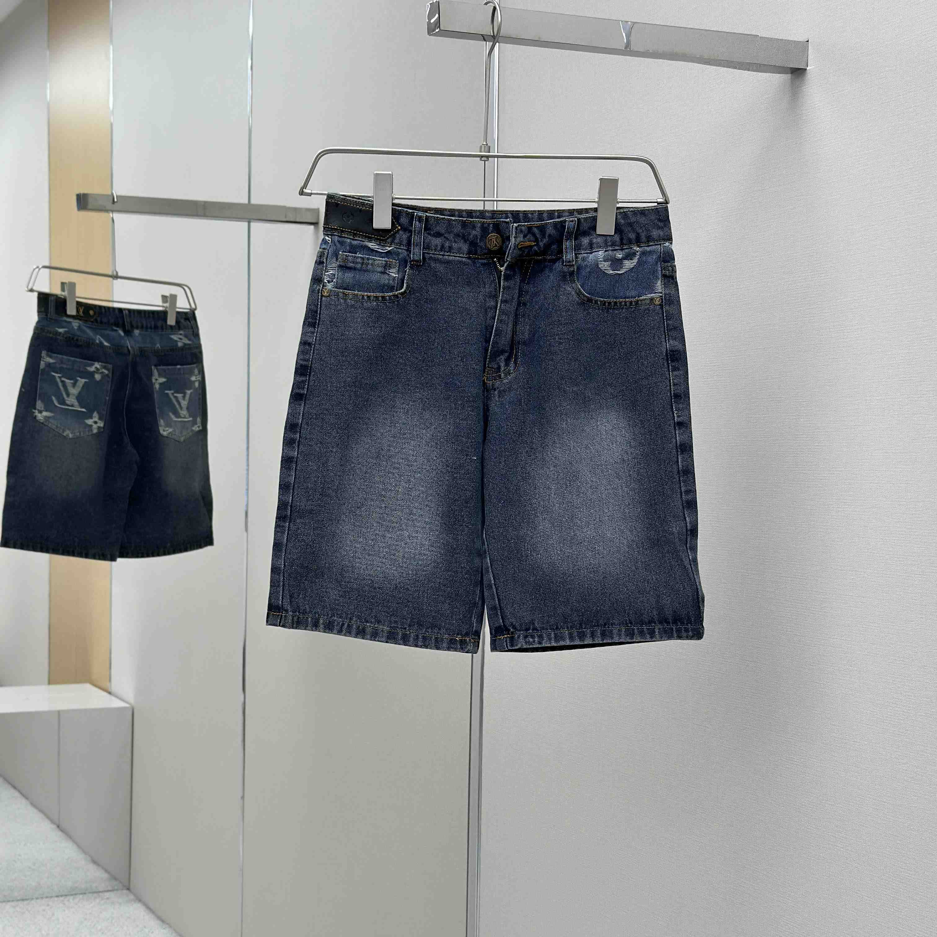 Louis Vuitton Denim Shorts - FashionPlug