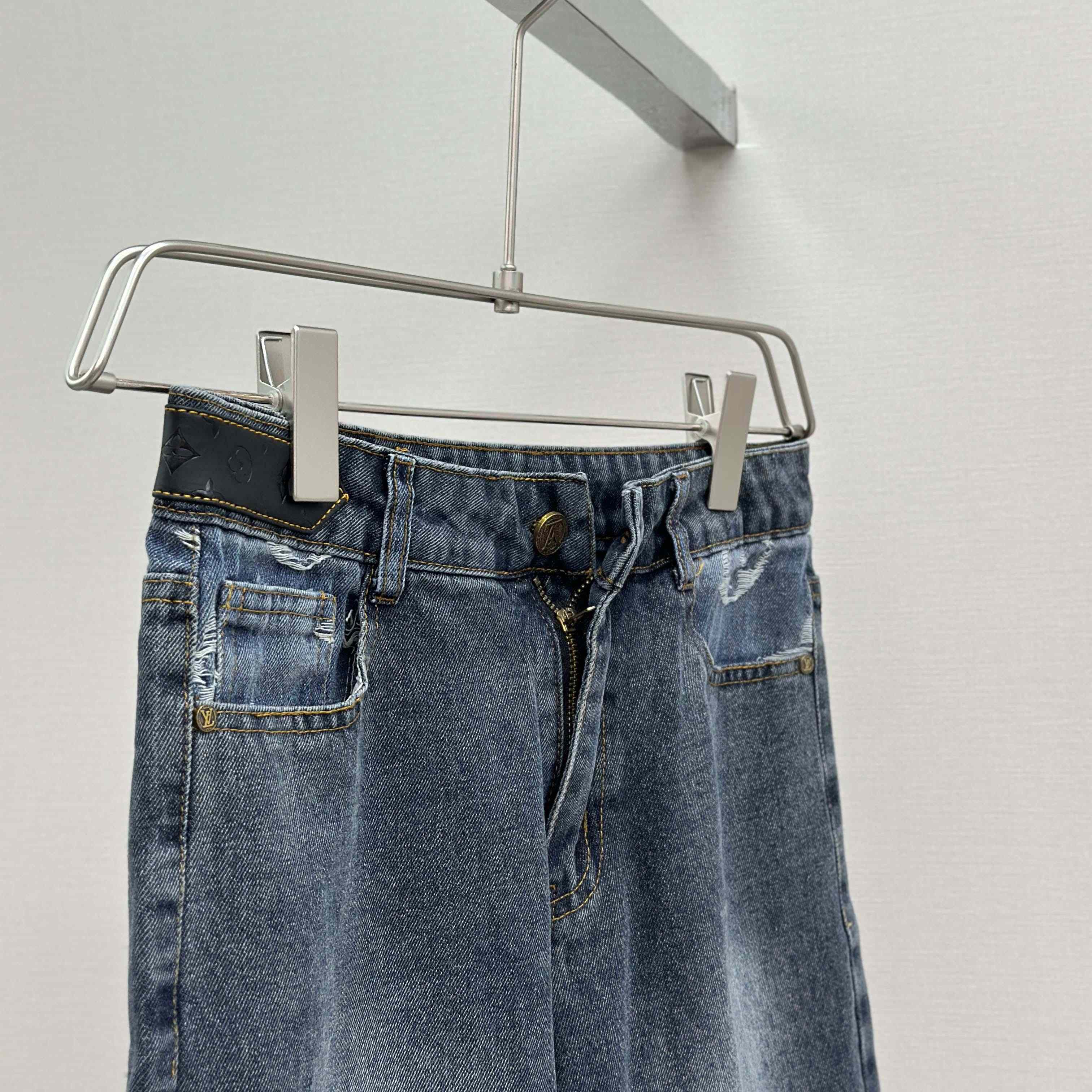 Louis Vuitton Denim Shorts - FashionPlug