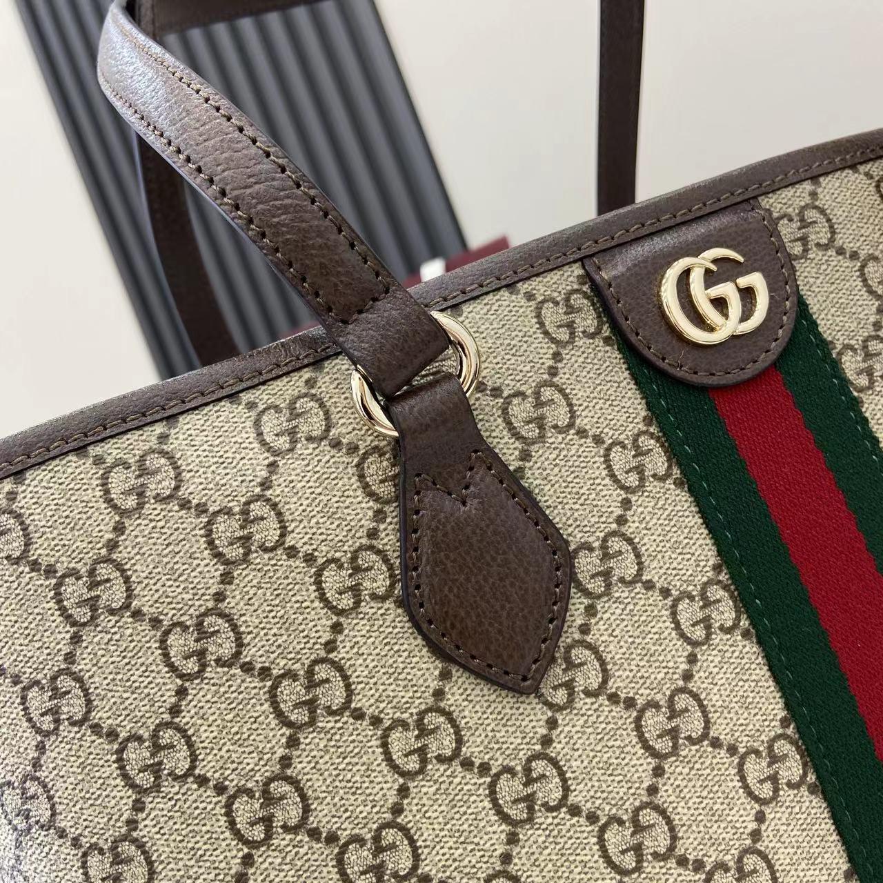 Gucci Ophidia Medium Tote Bag - FashionPlug