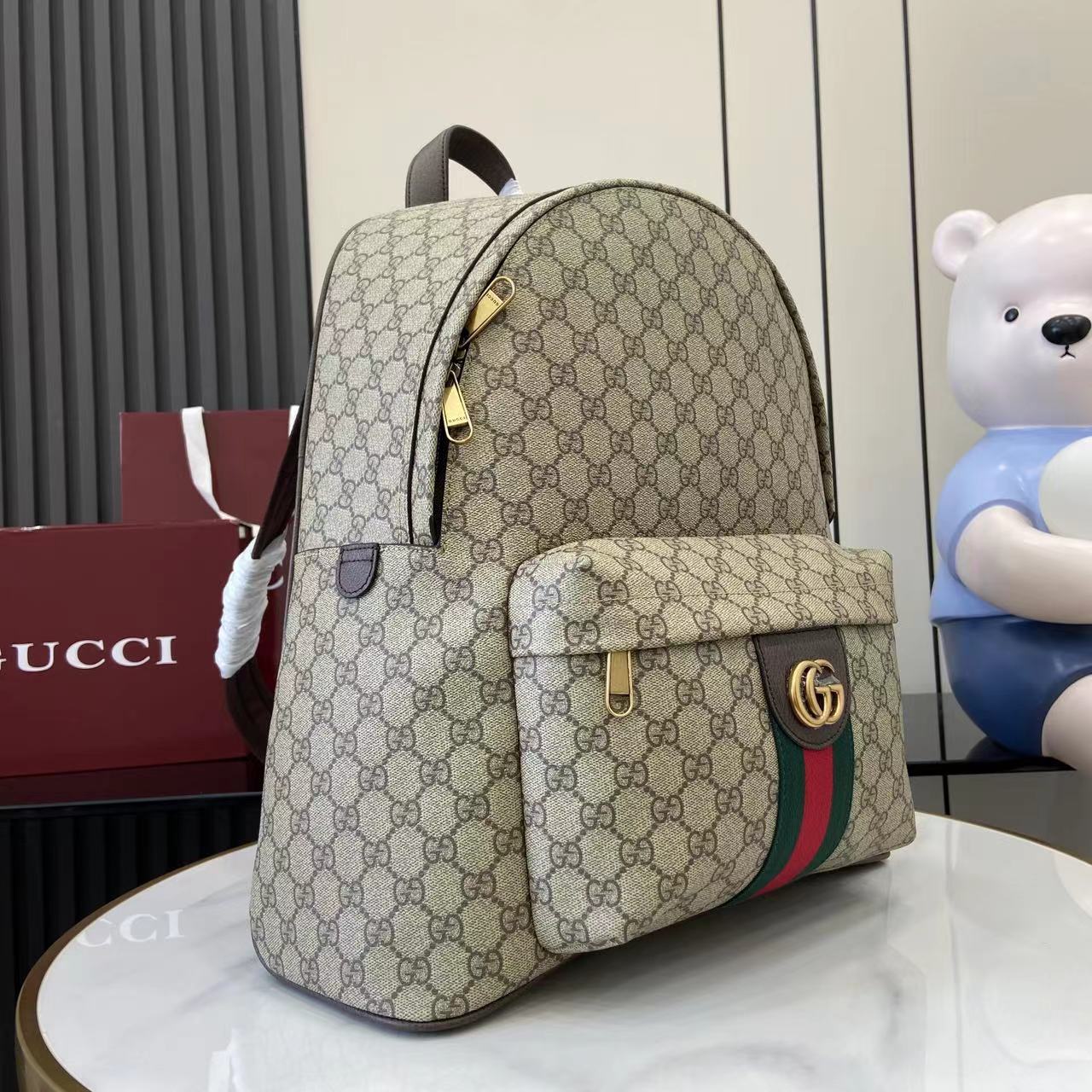 Gucci Ophidia Medium Backpack - FashionPlug