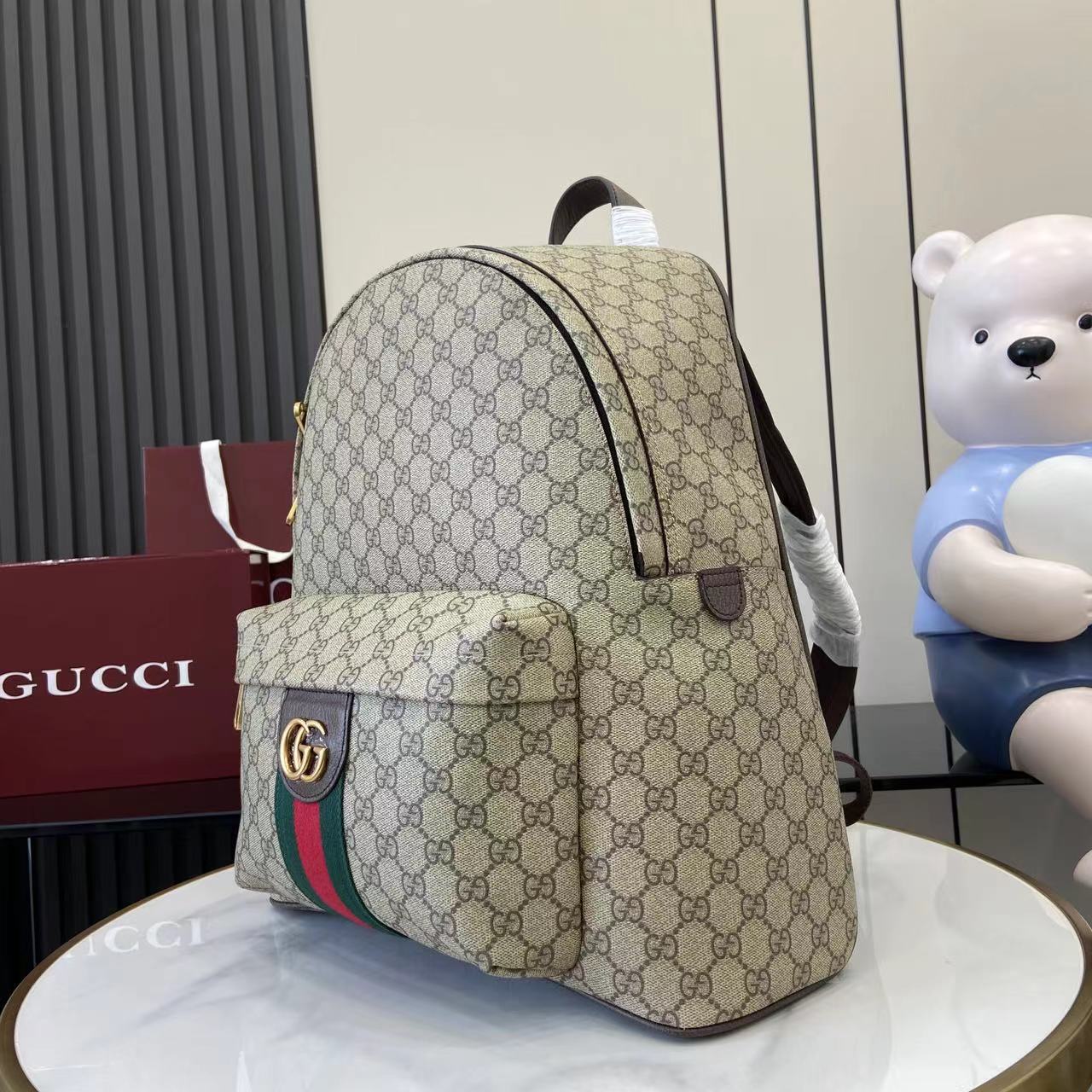Gucci Ophidia Medium Backpack - FashionPlug