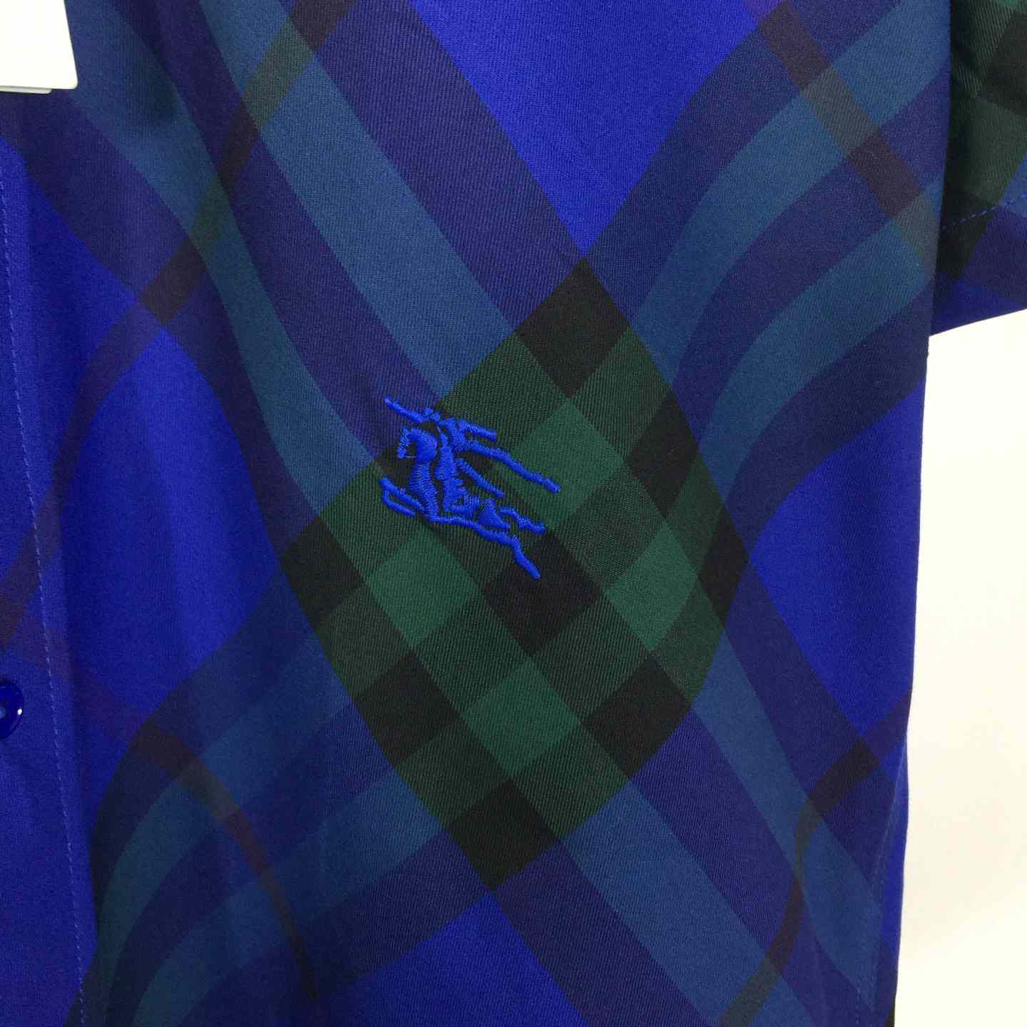 Burberry Men's Check cotton shirt - FashionPlug