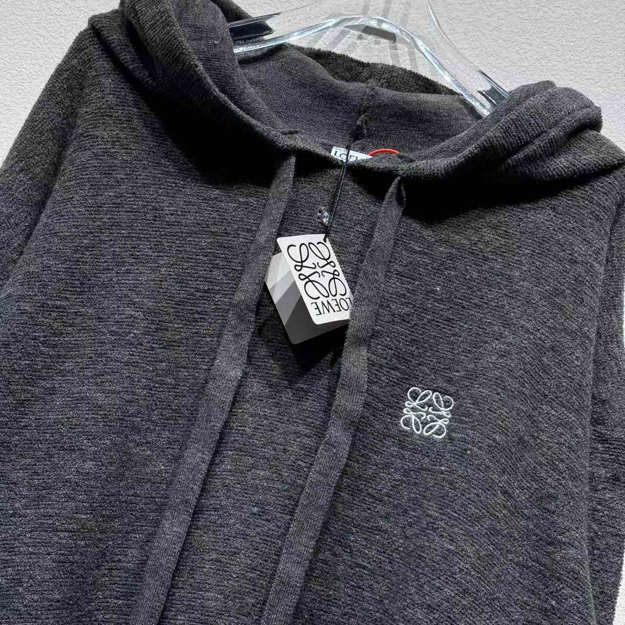 Loewe Hoodie In Wool - FashionPlug