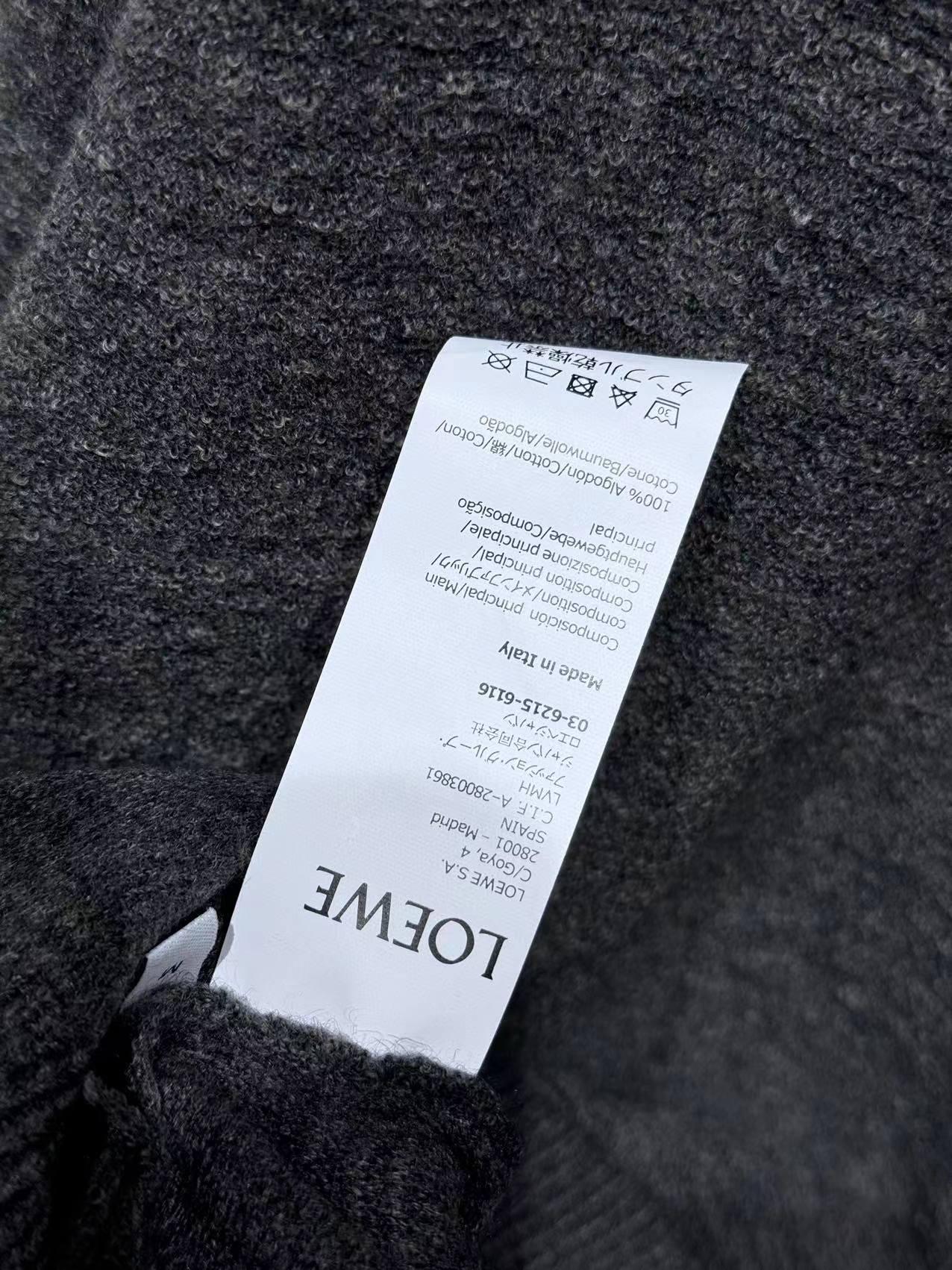 Loewe Hoodie In Wool - FashionPlug