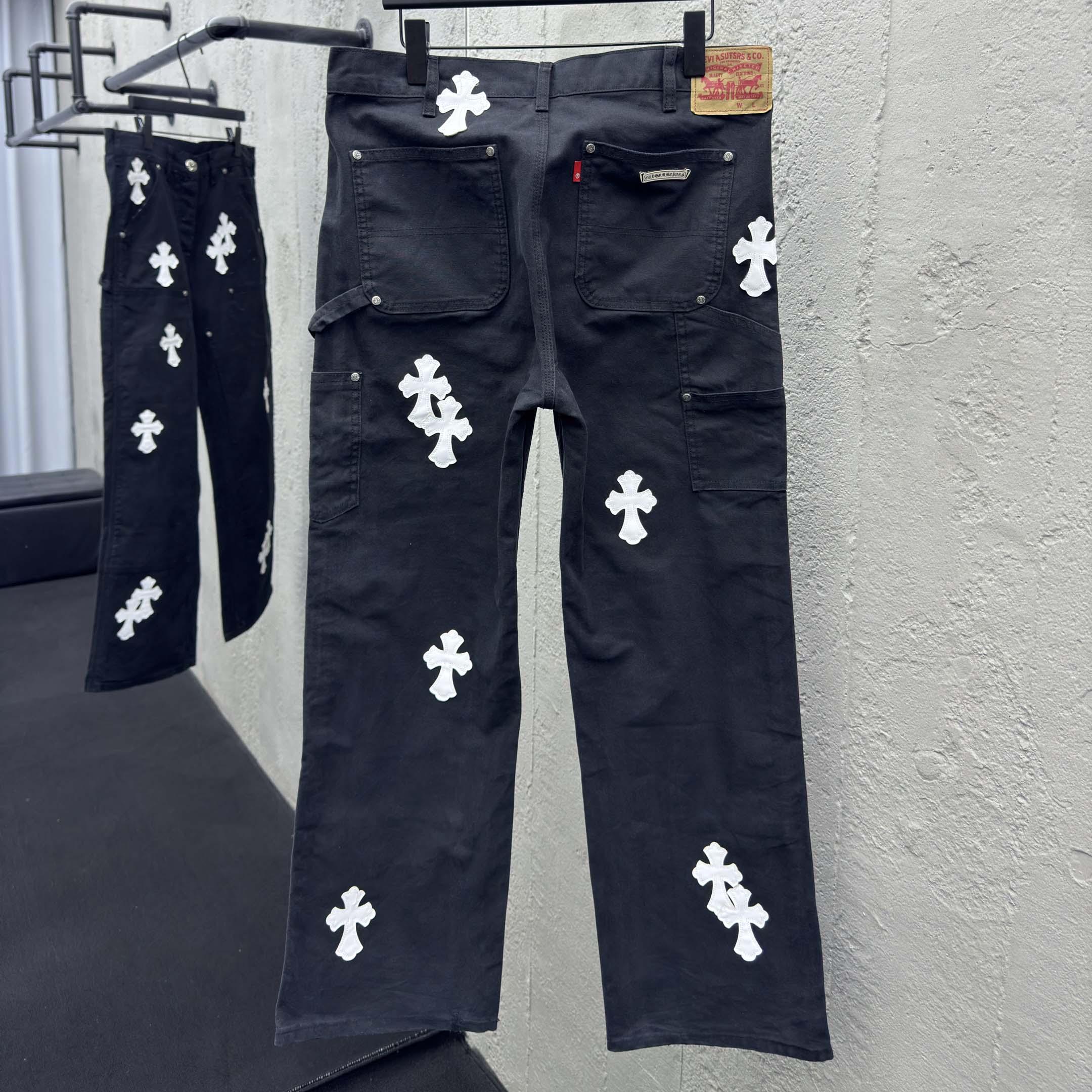 Chrome Hearts Jeans - FashionPlug