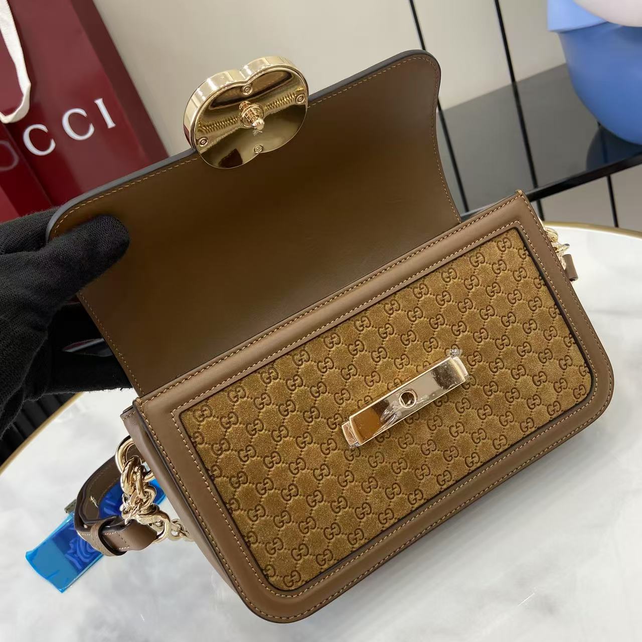 Gucci Go Small Shoulder Bag - FashionPlug