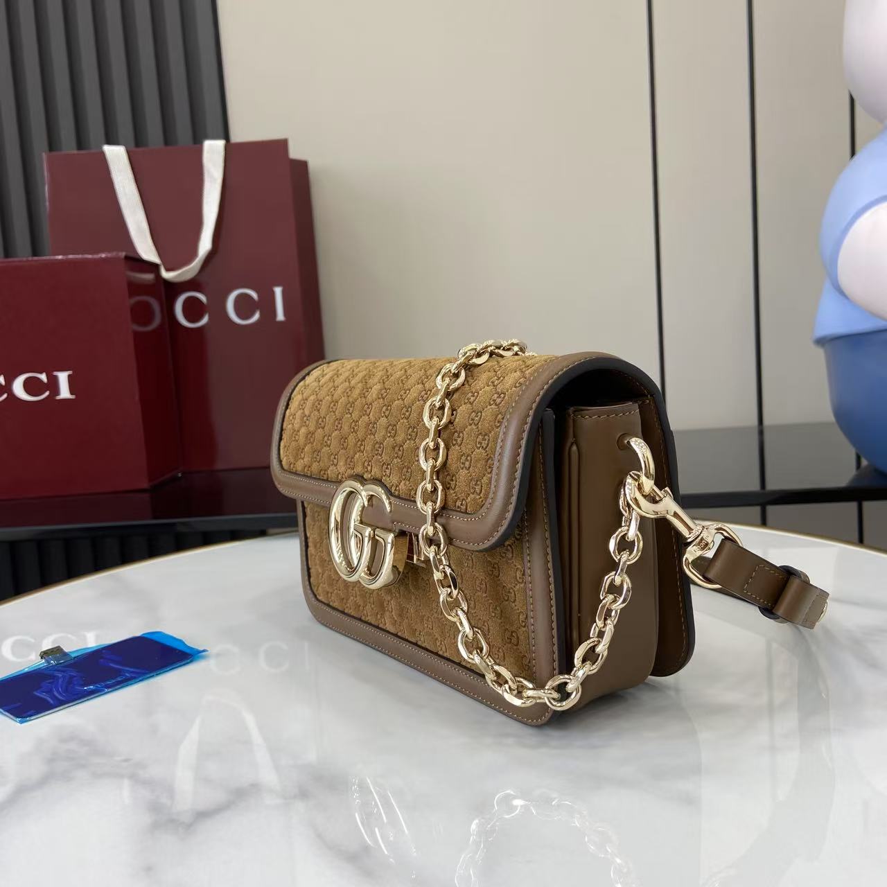 Gucci Go Small Shoulder Bag - FashionPlug