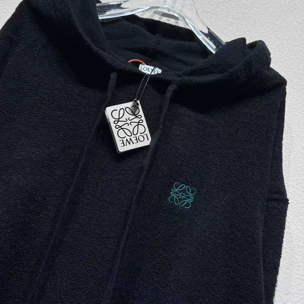 Loewe Hoodie In Wool - FashionPlug