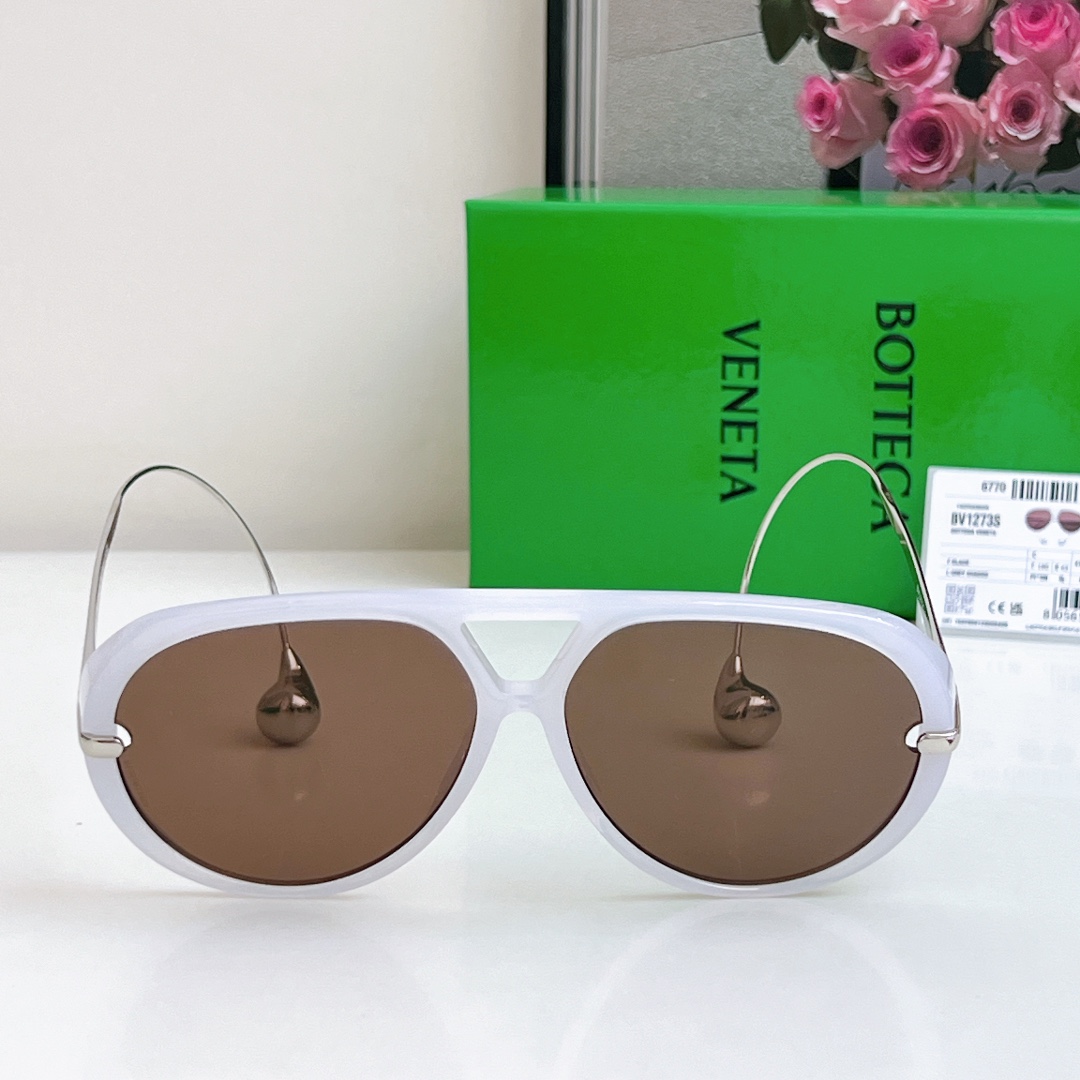 Bottega Veneta Drop Aviator Sunglasses  BV1273S - FashionPlug