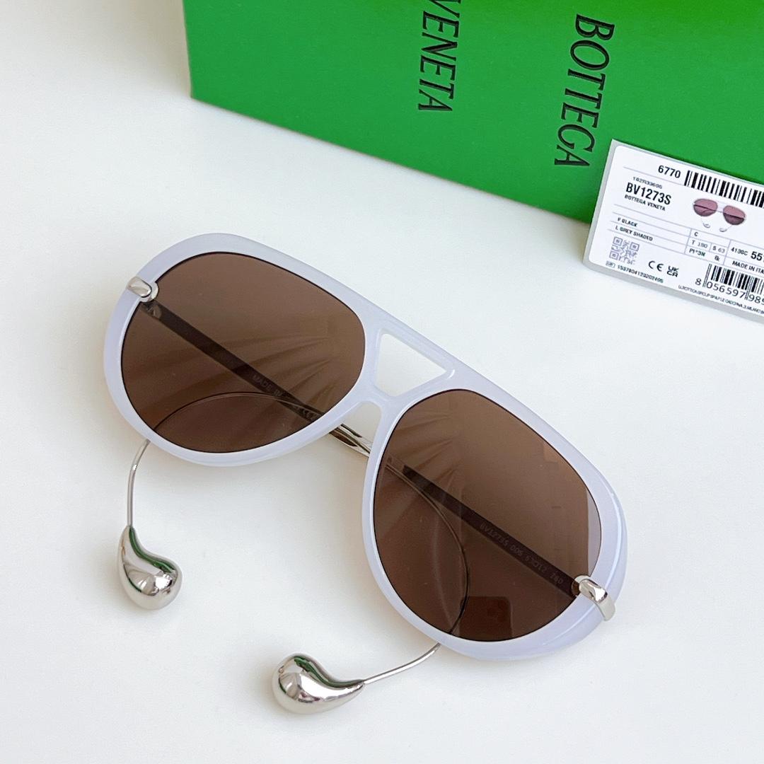 Bottega Veneta Drop Aviator Sunglasses  BV1273S - FashionPlug