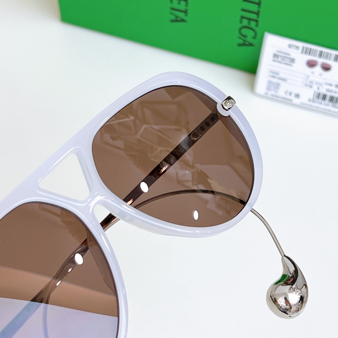 Bottega Veneta Drop Aviator Sunglasses  BV1273S - FashionPlug