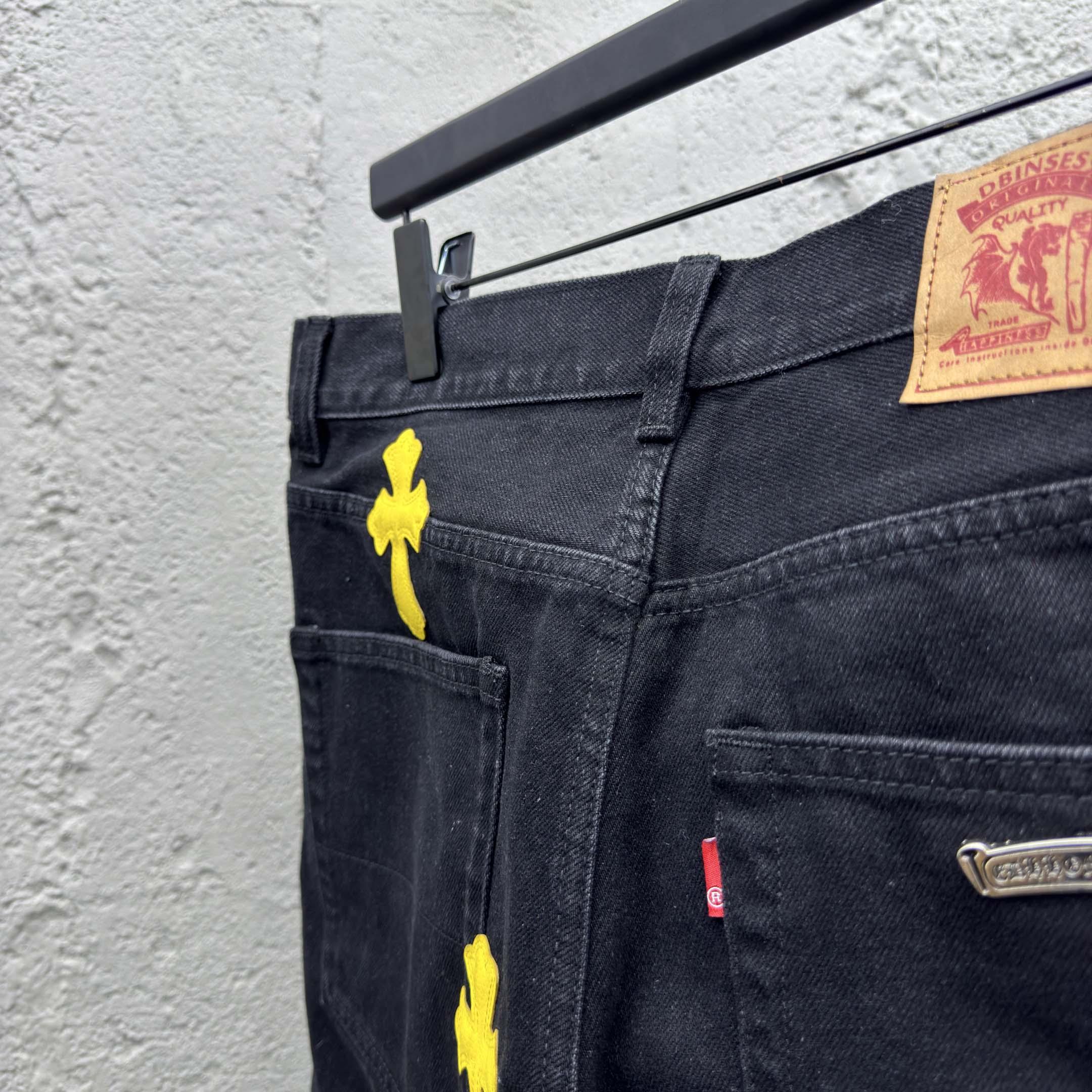 Chrome Hearts Jeans - FashionPlug