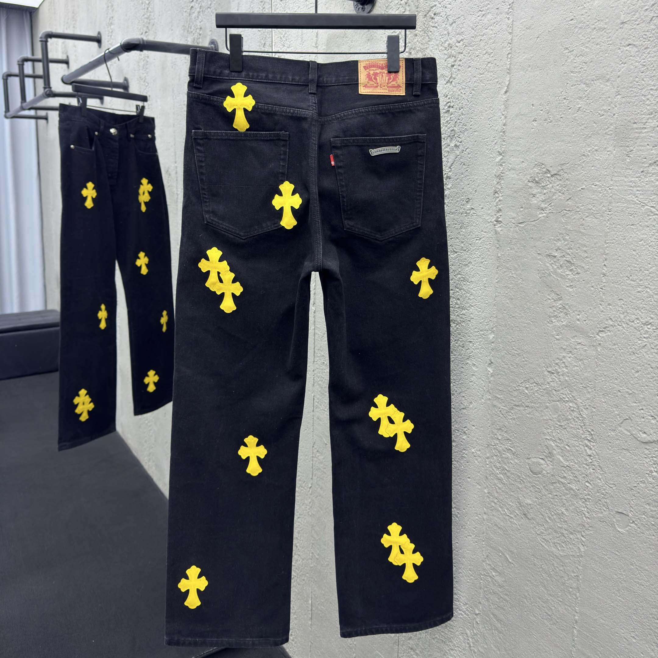 Chrome Hearts Jeans - FashionPlug