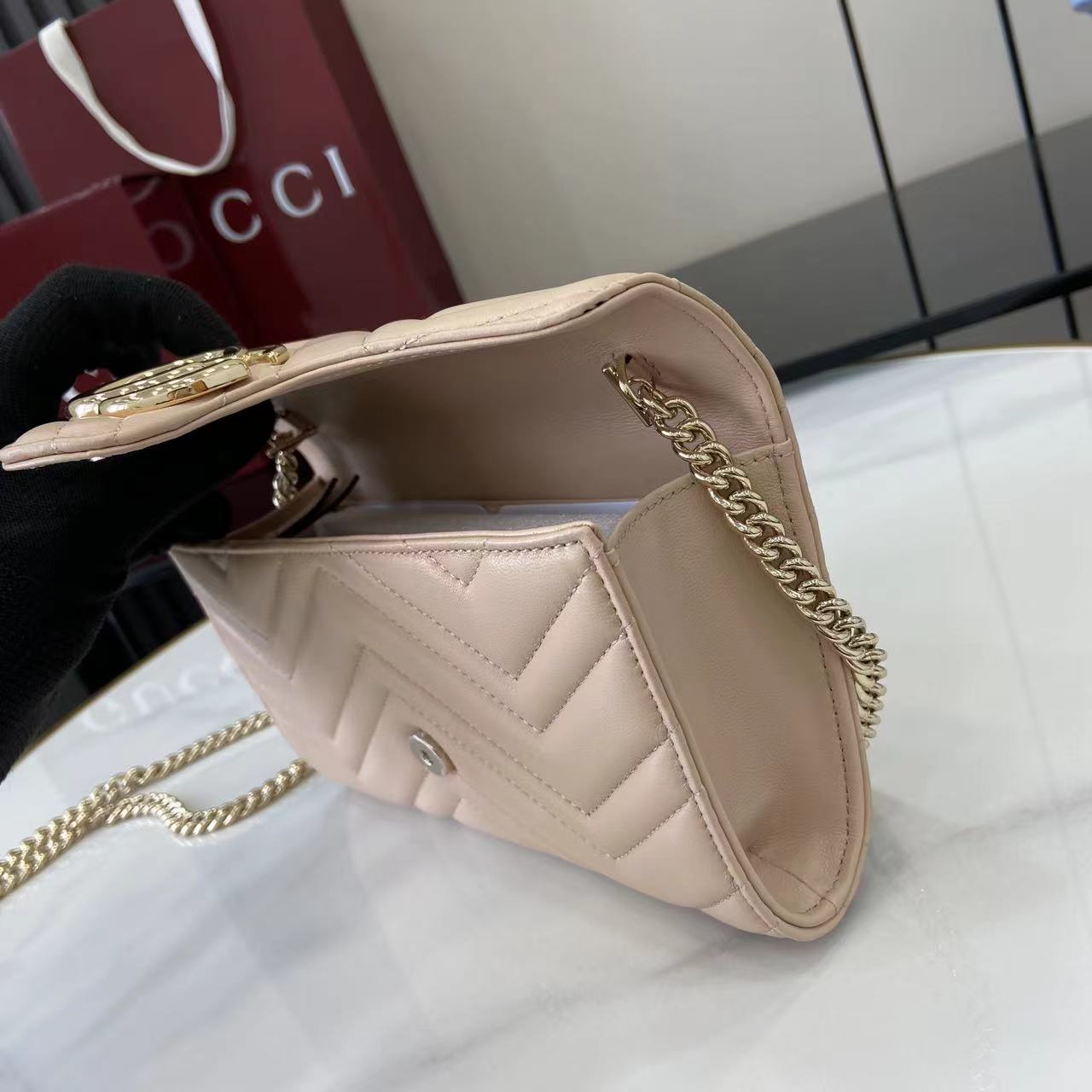 Gucci GG Marmont Wallet On Chain - FashionPlug