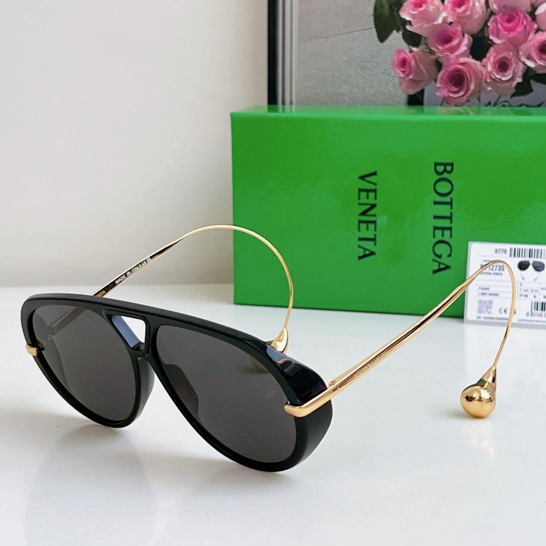 Bottega Veneta Drop Aviator Sunglasses  BV1273S - FashionPlug