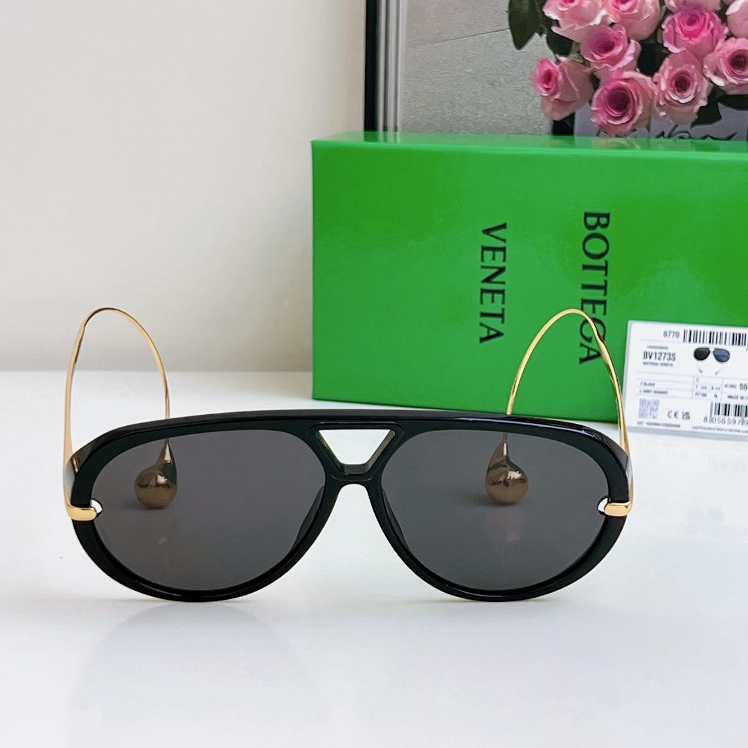 Bottega Veneta Drop Aviator Sunglasses  BV1273S - FashionPlug