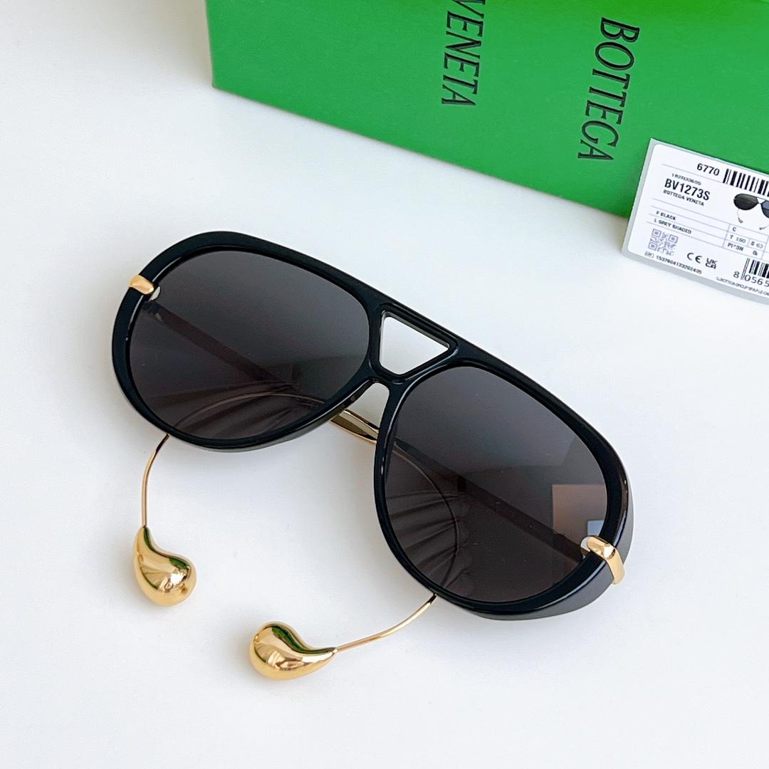 Bottega Veneta Drop Aviator Sunglasses  BV1273S - FashionPlug