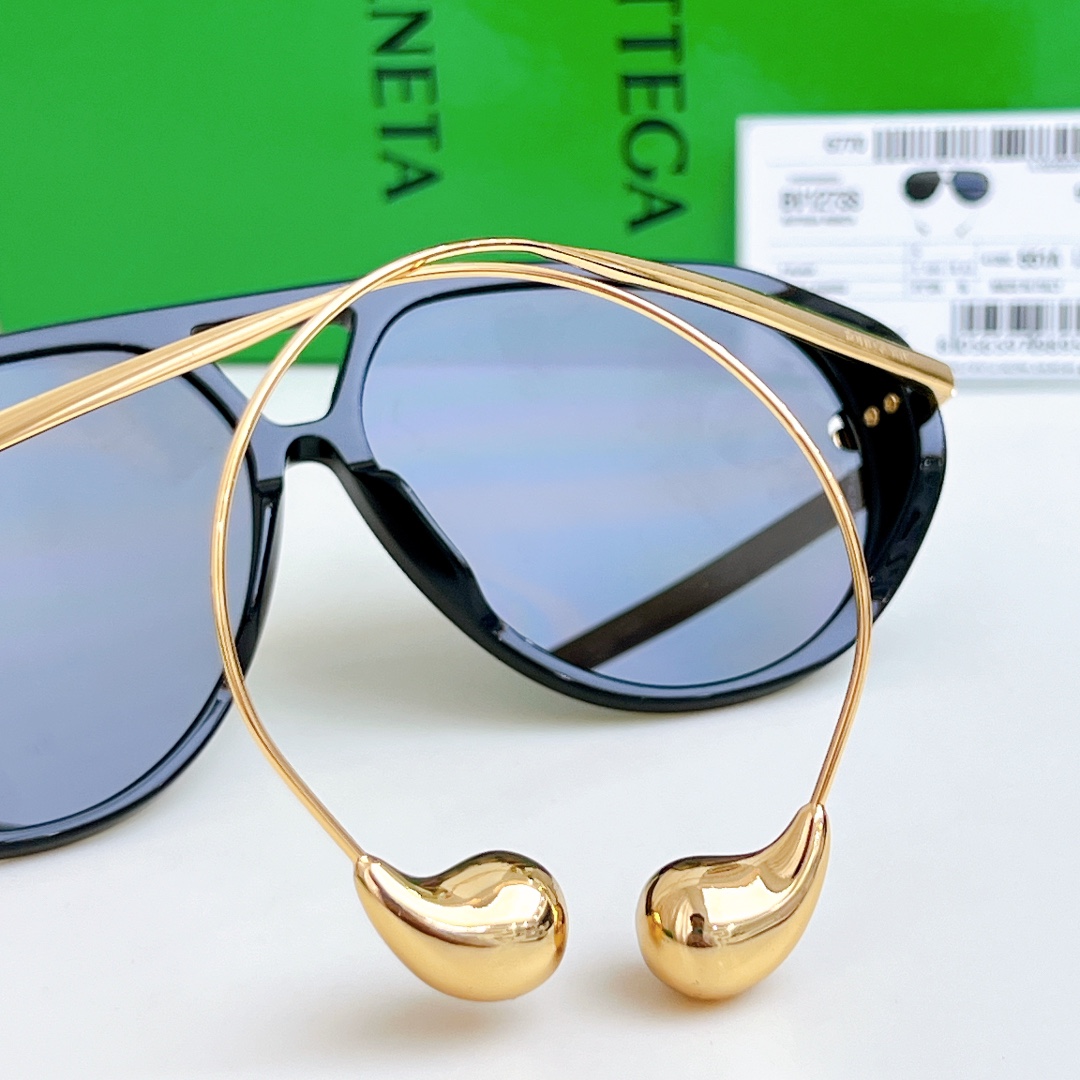 Bottega Veneta Drop Aviator Sunglasses  BV1273S - FashionPlug