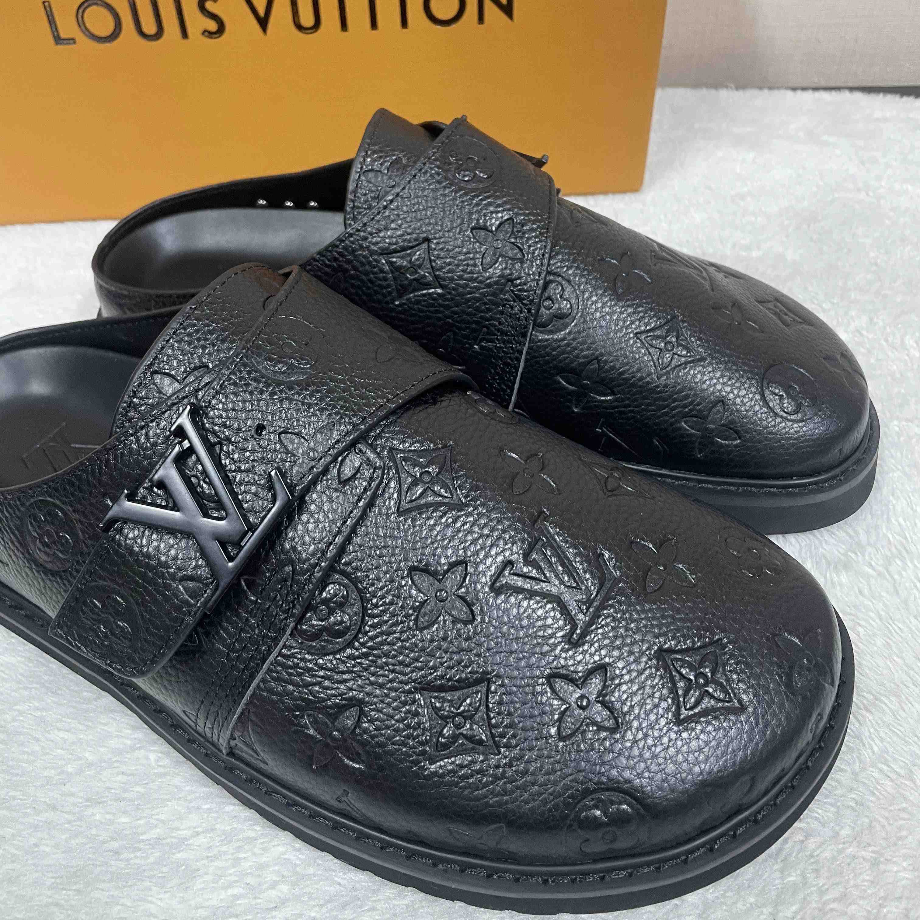 Louis Vuitton LV Easy Mule     - FashionPlug
