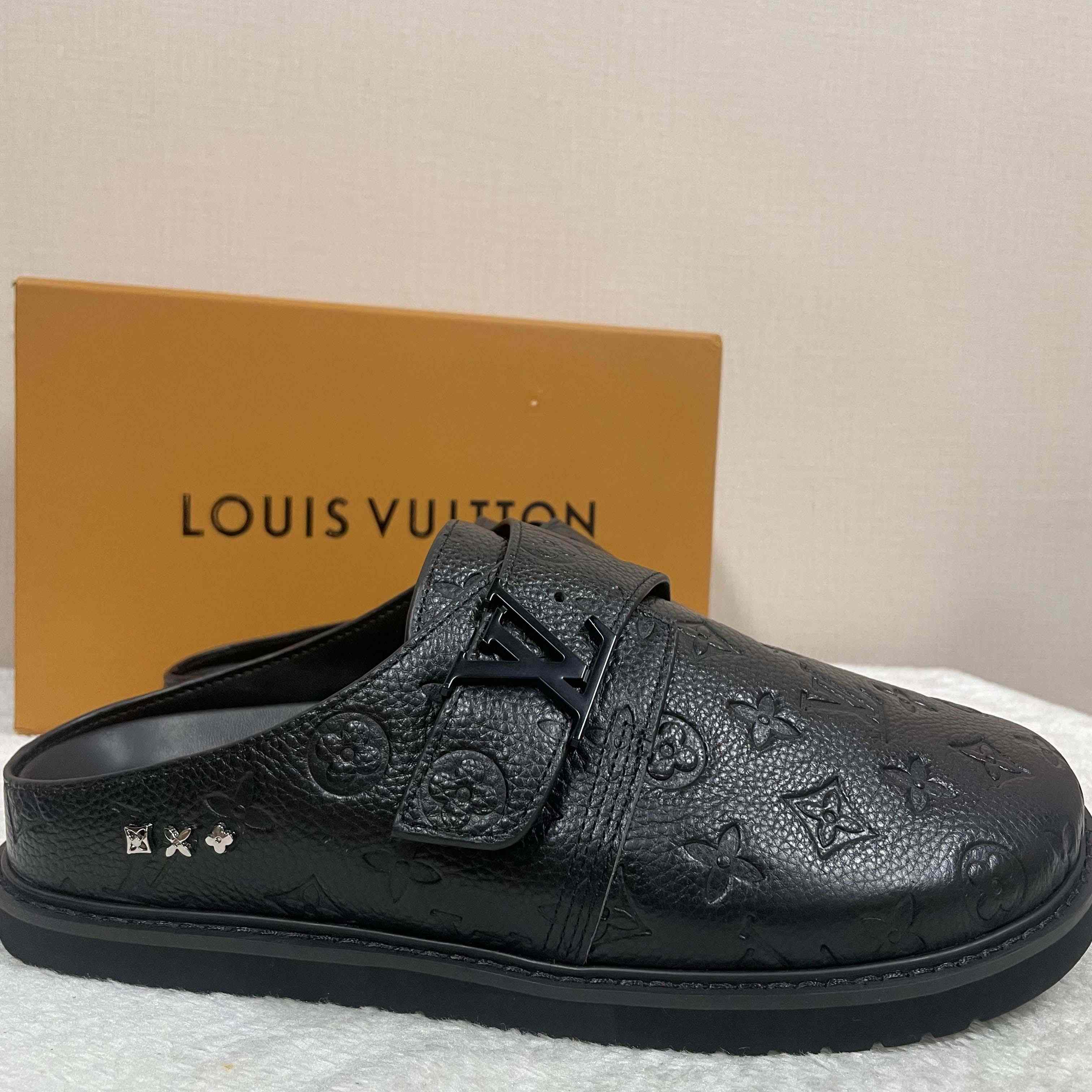 Louis Vuitton LV Easy Mule     - FashionPlug