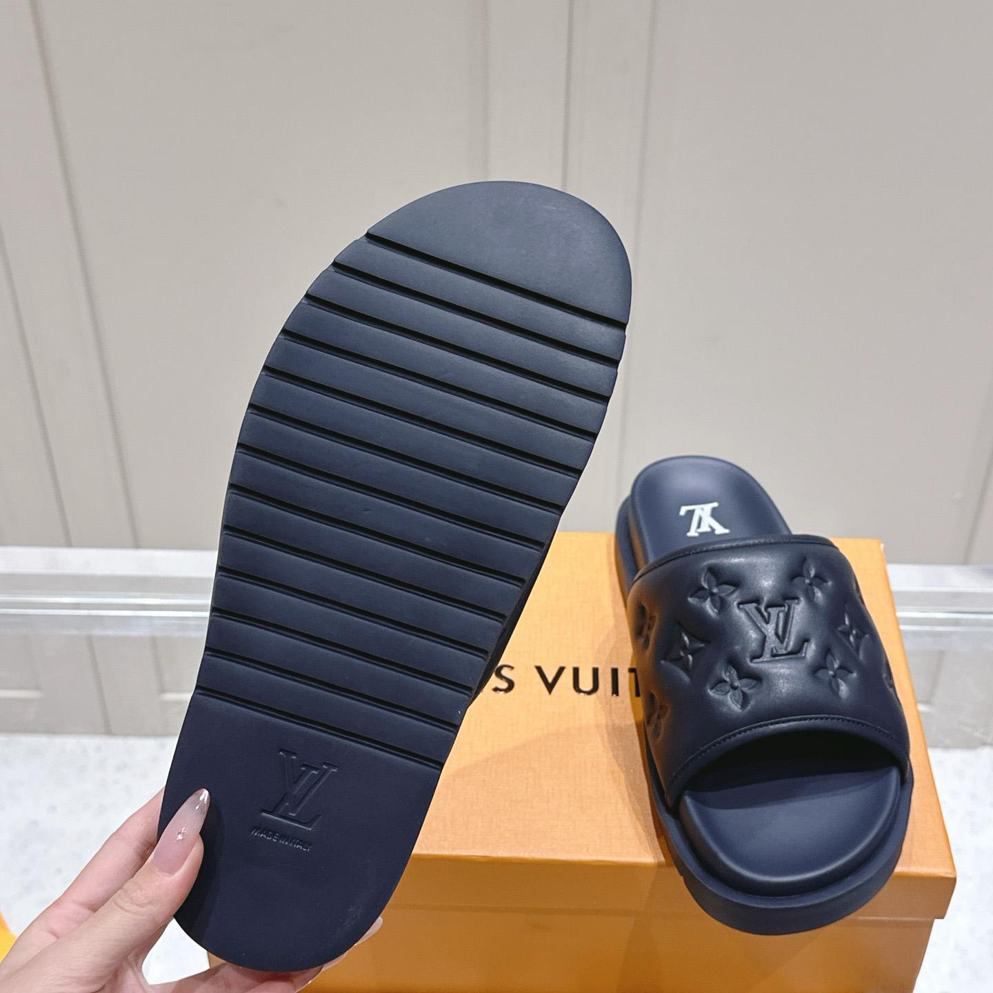Louis Vuitton Miami Mule   1ADGFD  - FashionPlug