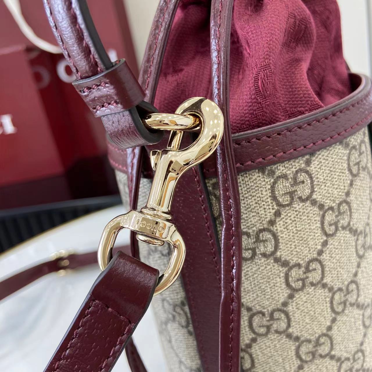 Gucci Ophidia Mini Bucket Bag   - FashionPlug