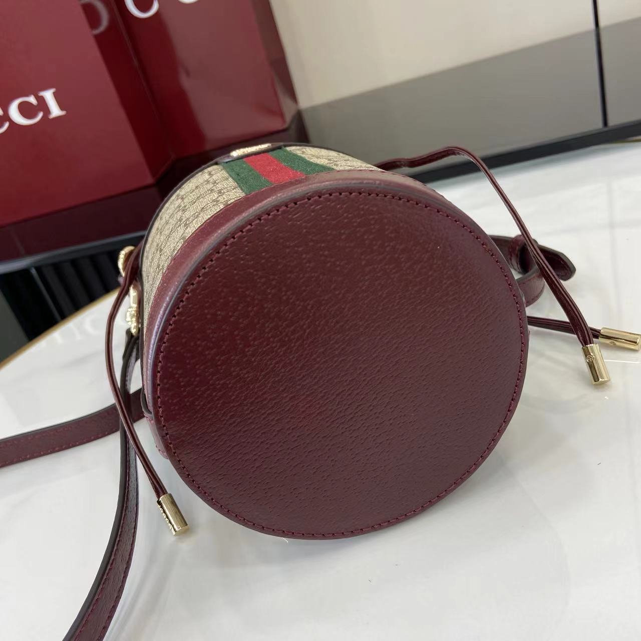 Gucci Ophidia Mini Bucket Bag   - FashionPlug