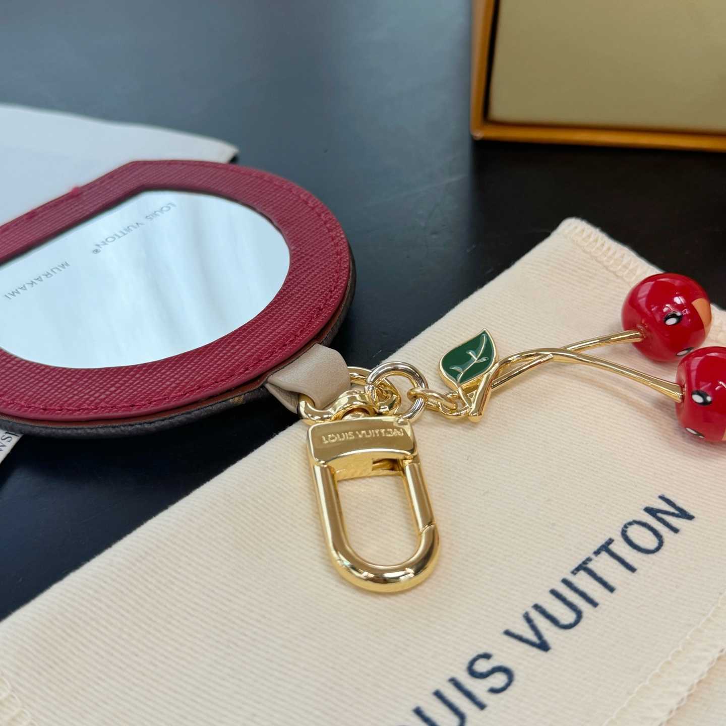 Louis Vuitton LV x TM Cerise LV Mini Mirror Bag Charm   M02830 - FashionPlug