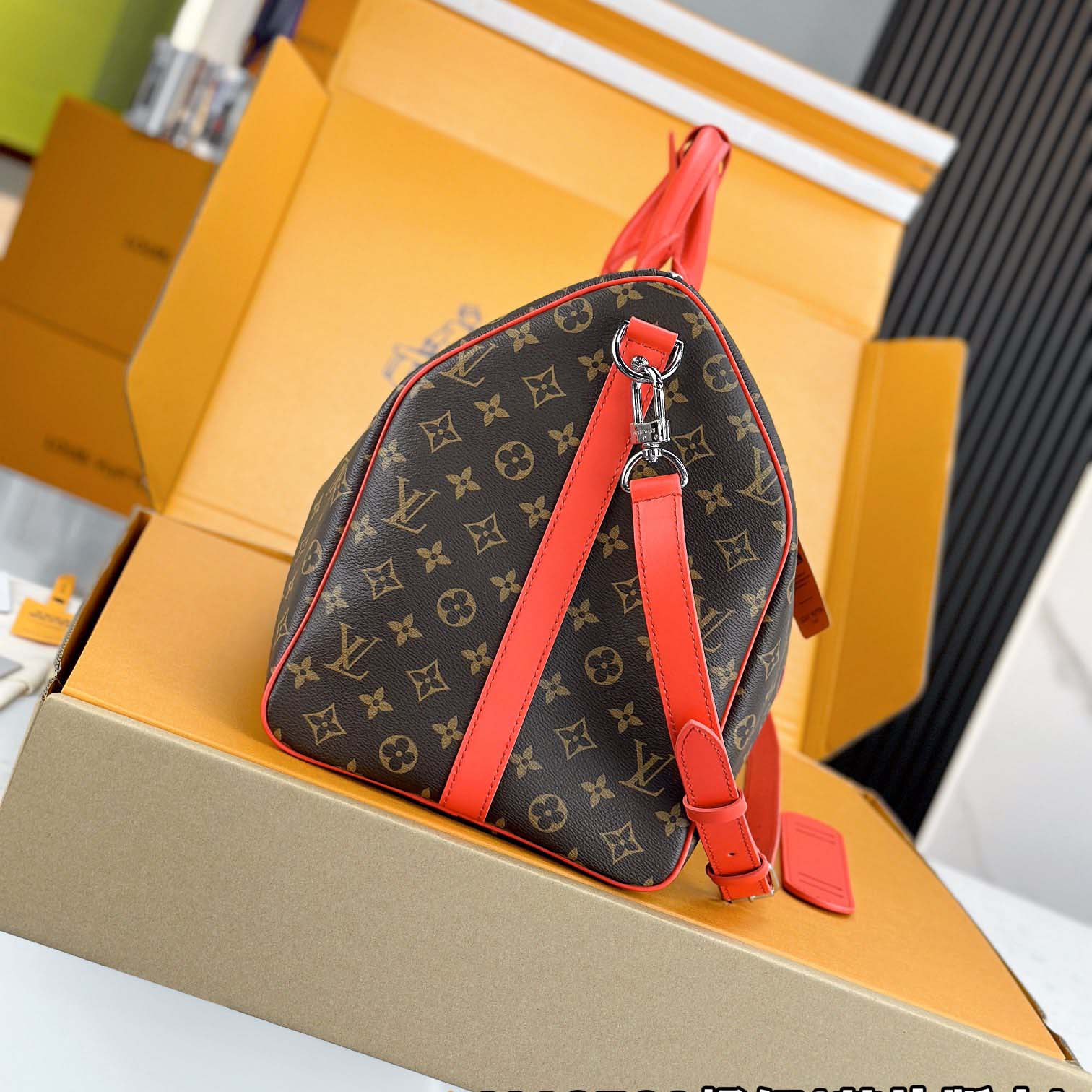 Louis Vuitton Keepall Bandoulière 50  N46769 - FashionPlug