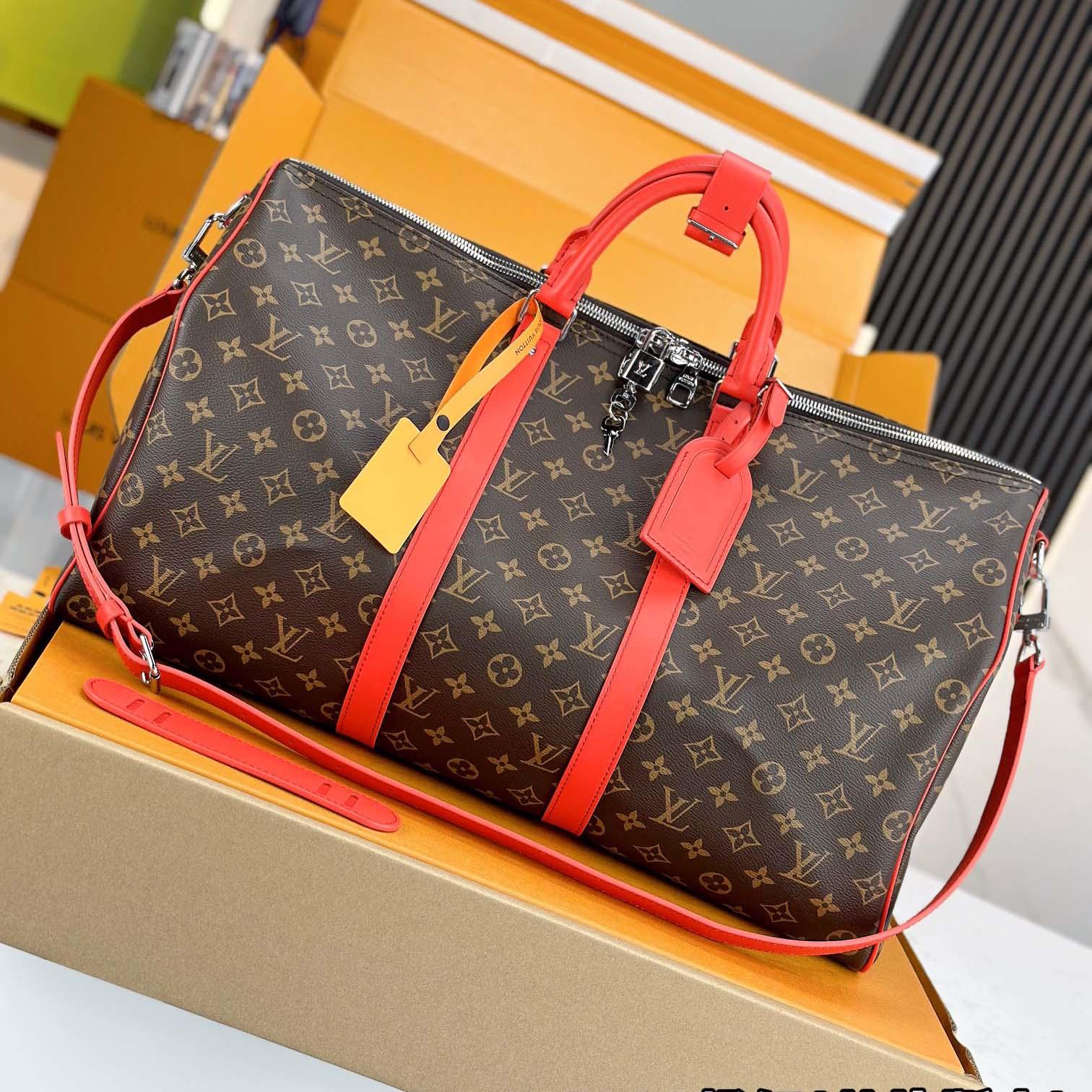Louis Vuitton Keepall Bandoulière 50  N46769 - FashionPlug