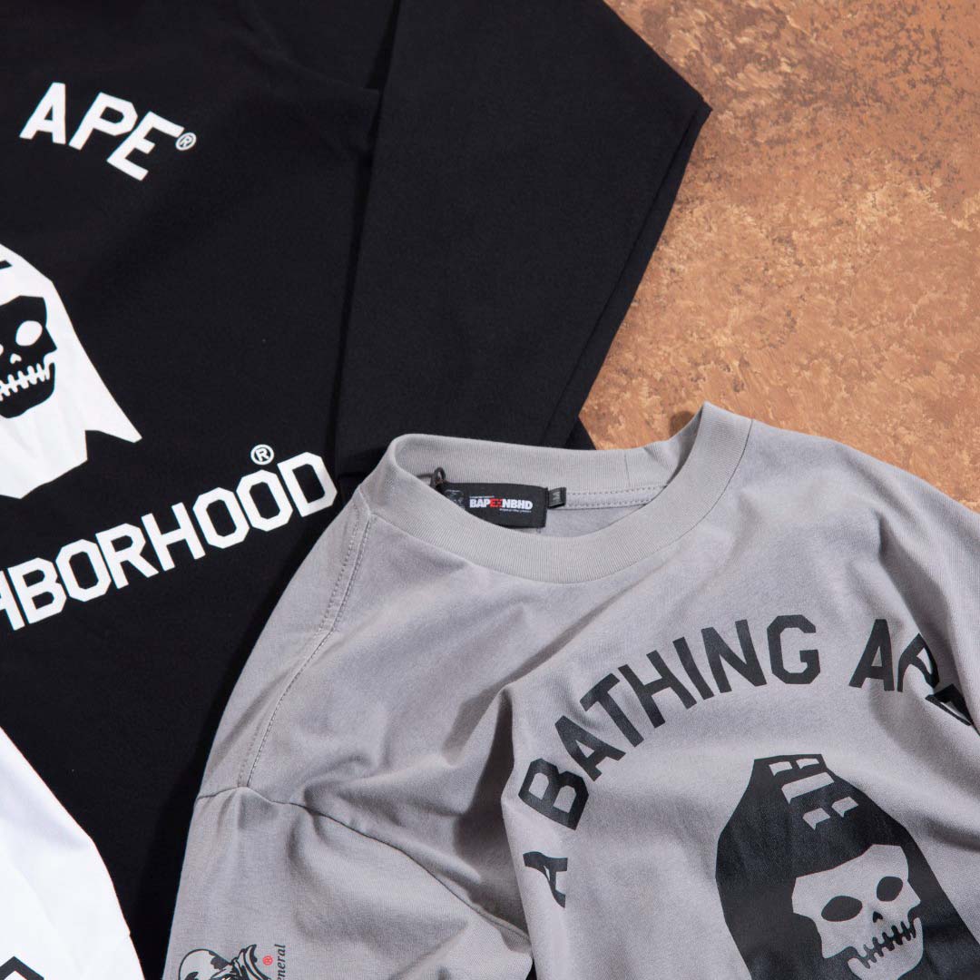 Bape x Nbhd L/S Tee - FashionPlug