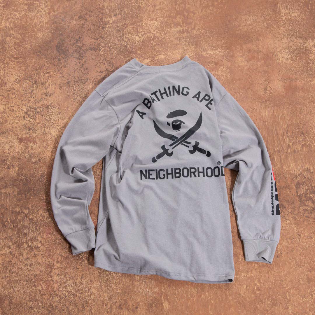 Bape x Nbhd L/S Tee - FashionPlug