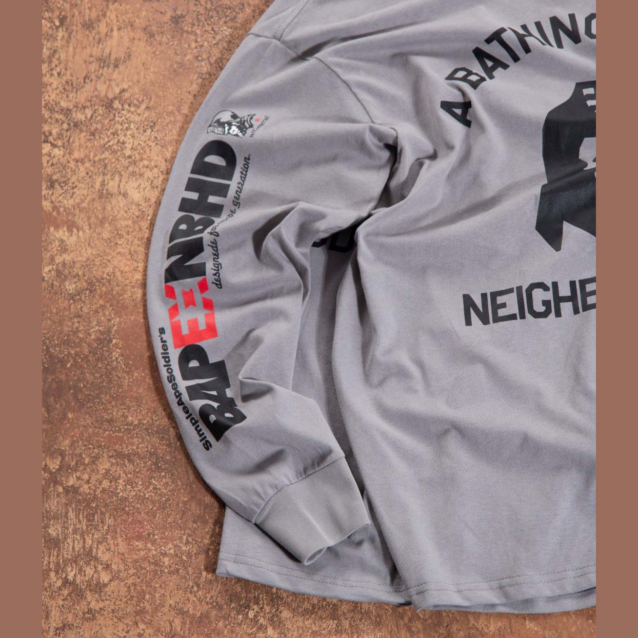 Bape x Nbhd L/S Tee - FashionPlug