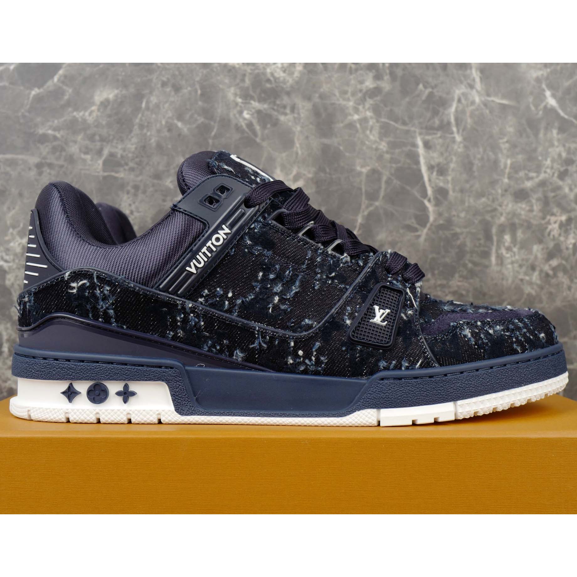 Louis Vuitton LV Trainer Sneaker   1AHWTF - FashionPlug