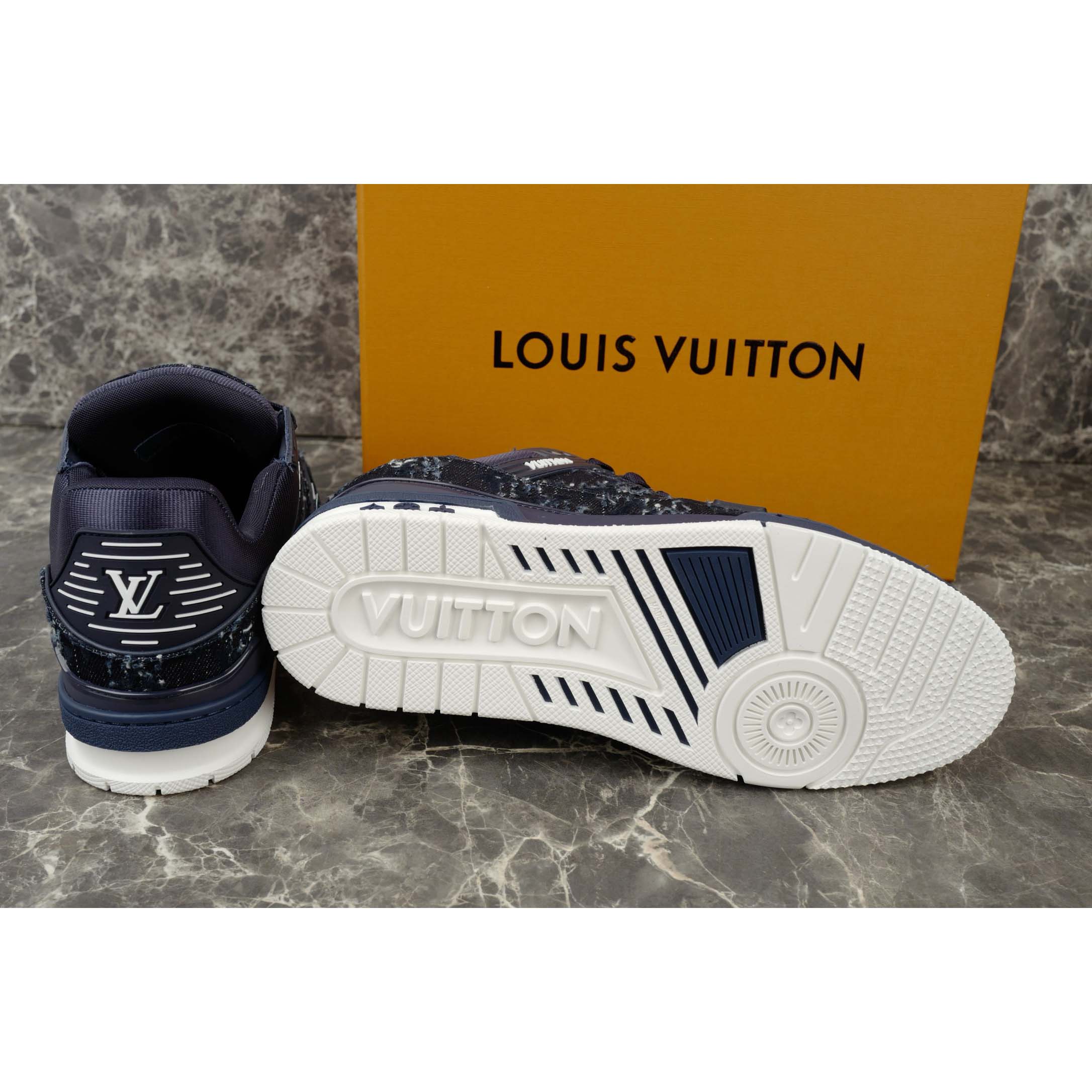 Louis Vuitton LV Trainer Sneaker   1AHWTF - FashionPlug