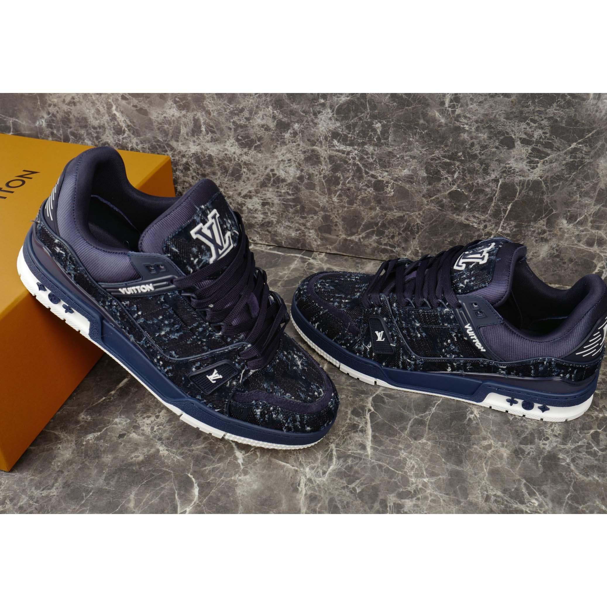 Louis Vuitton LV Trainer Sneaker   1AHWTF - FashionPlug