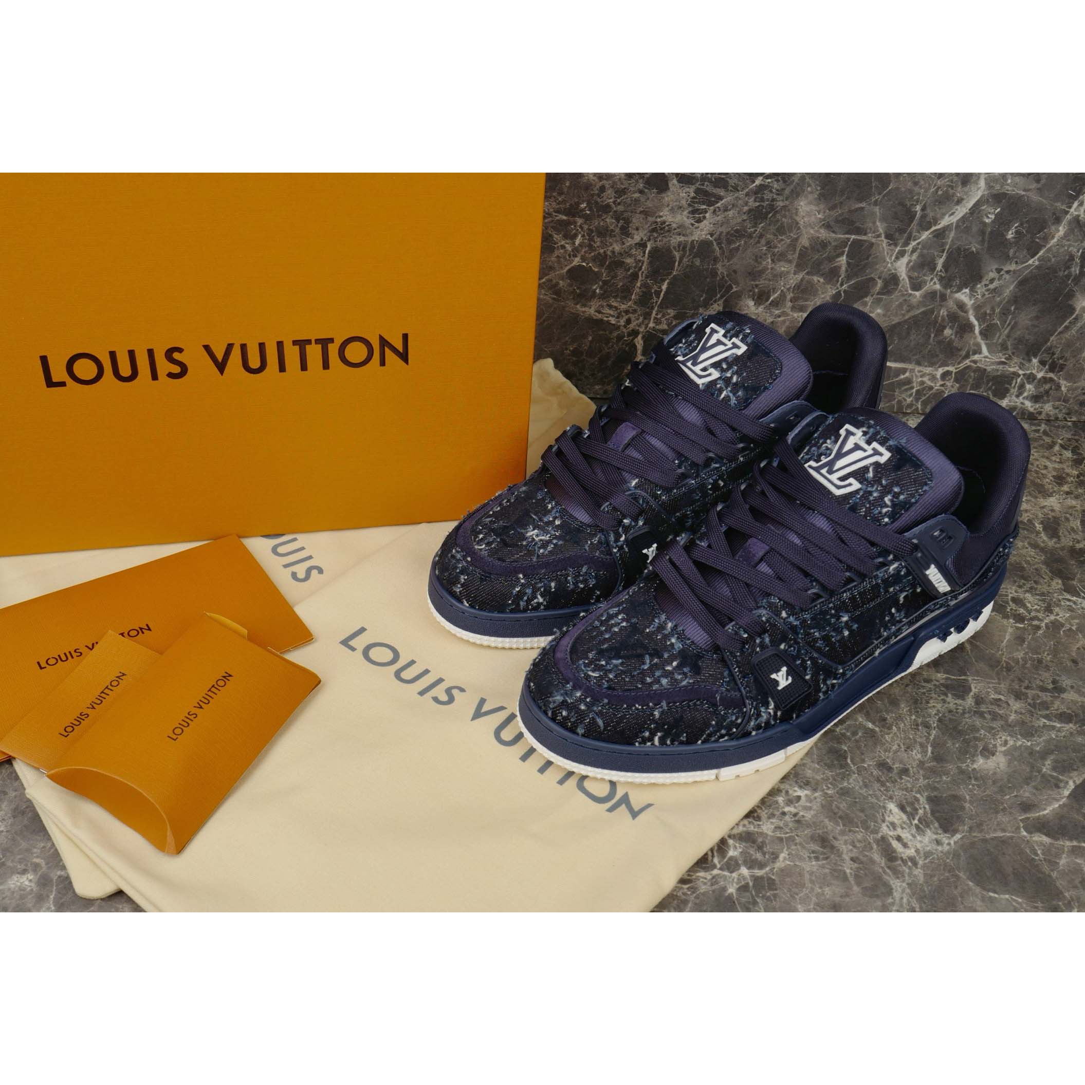 Louis Vuitton LV Trainer Sneaker   1AHWTF - FashionPlug