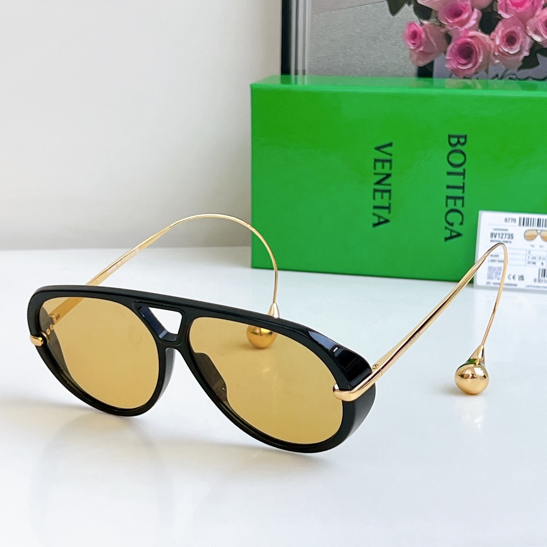 Bottega Veneta Drop Aviator Sunglasses  BV1273S - FashionPlug