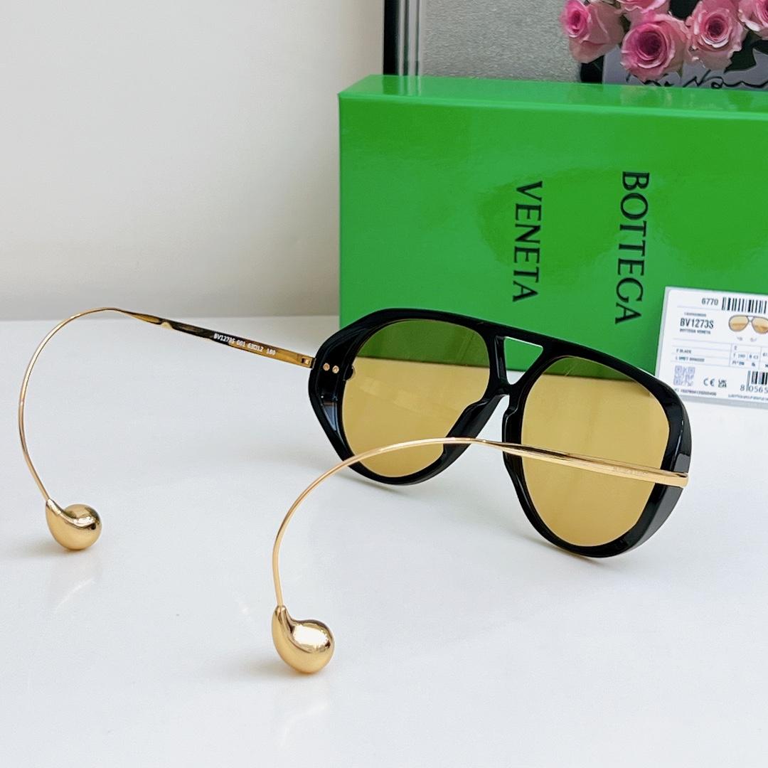 Bottega Veneta Drop Aviator Sunglasses  BV1273S - FashionPlug