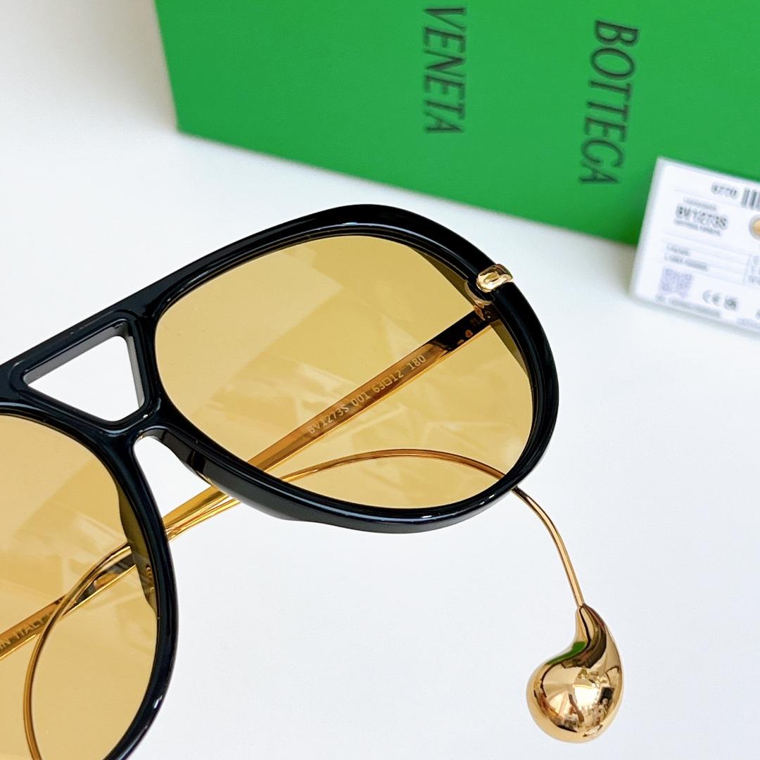 Bottega Veneta Drop Aviator Sunglasses  BV1273S - FashionPlug