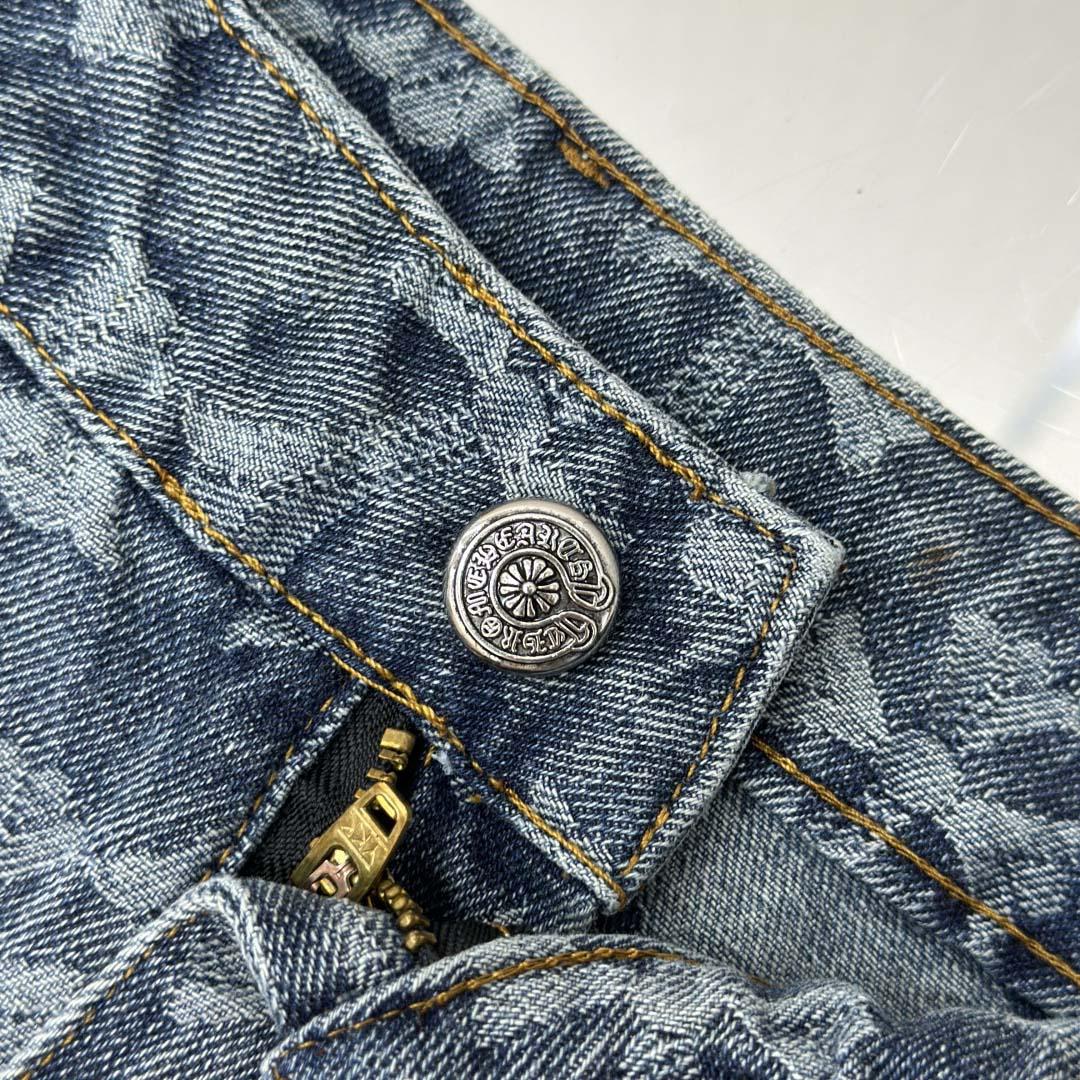 Chrome Hearts Denim Short - FashionPlug