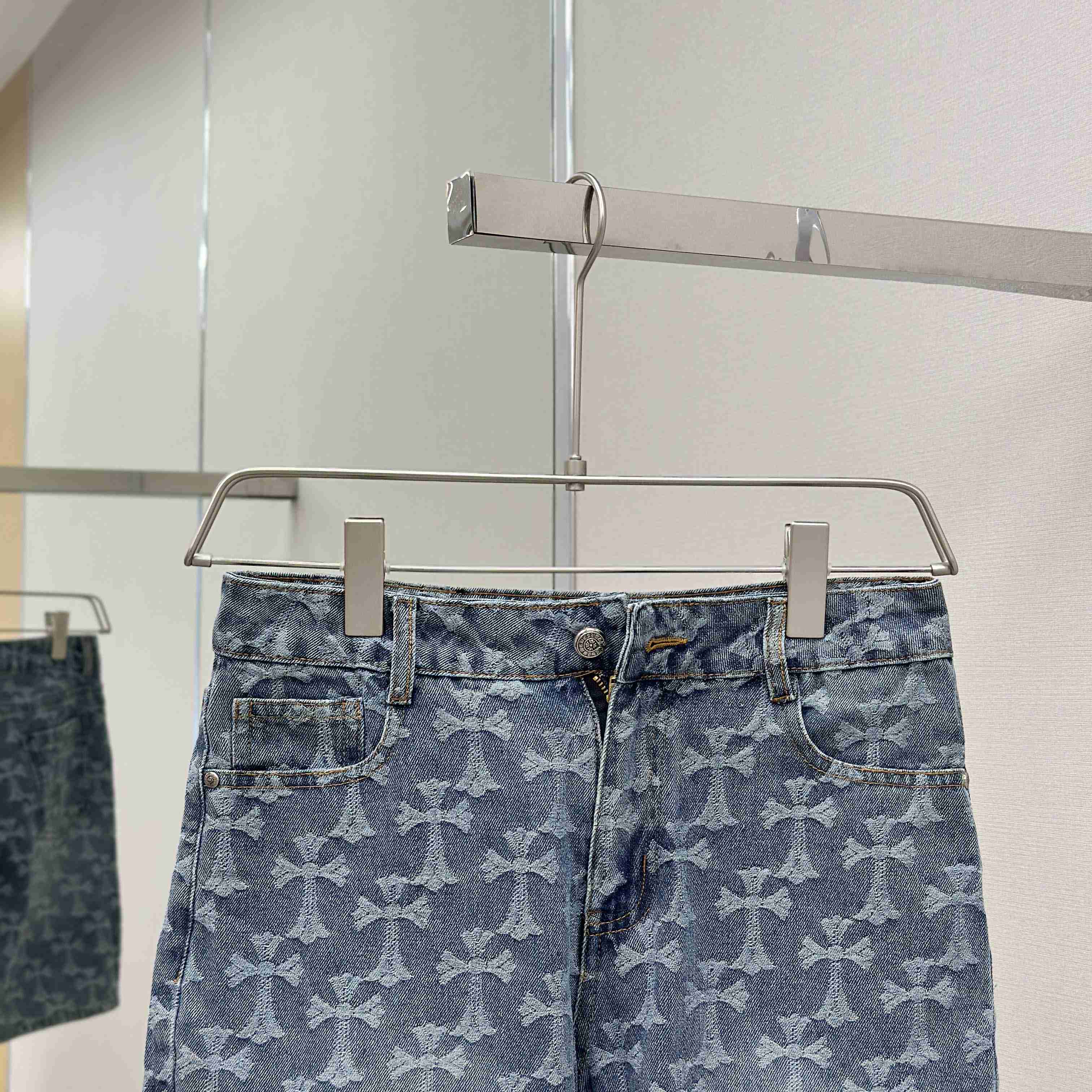 Chrome Hearts Denim Short - FashionPlug