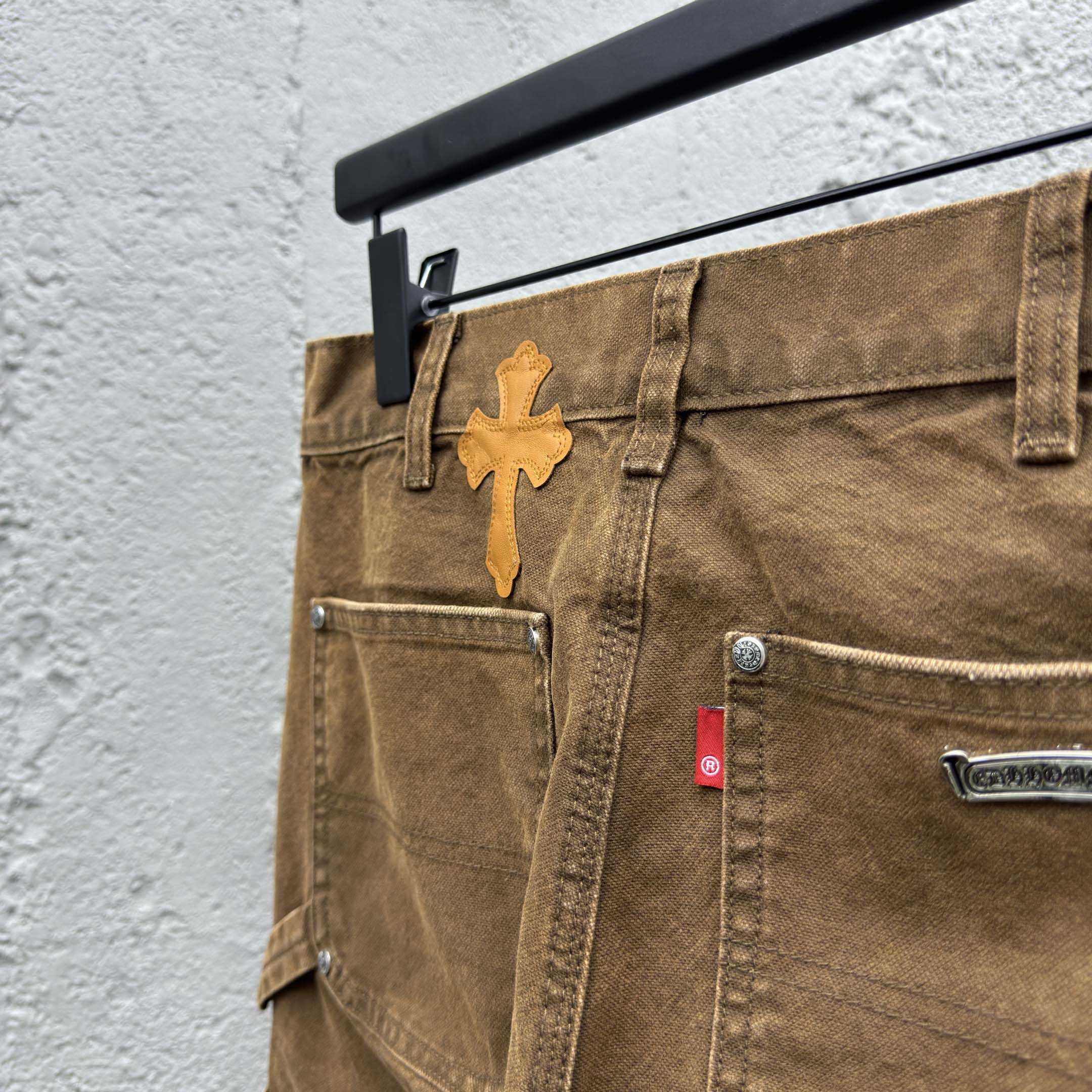 Chrome Hearts Cross Jeans - FashionPlug