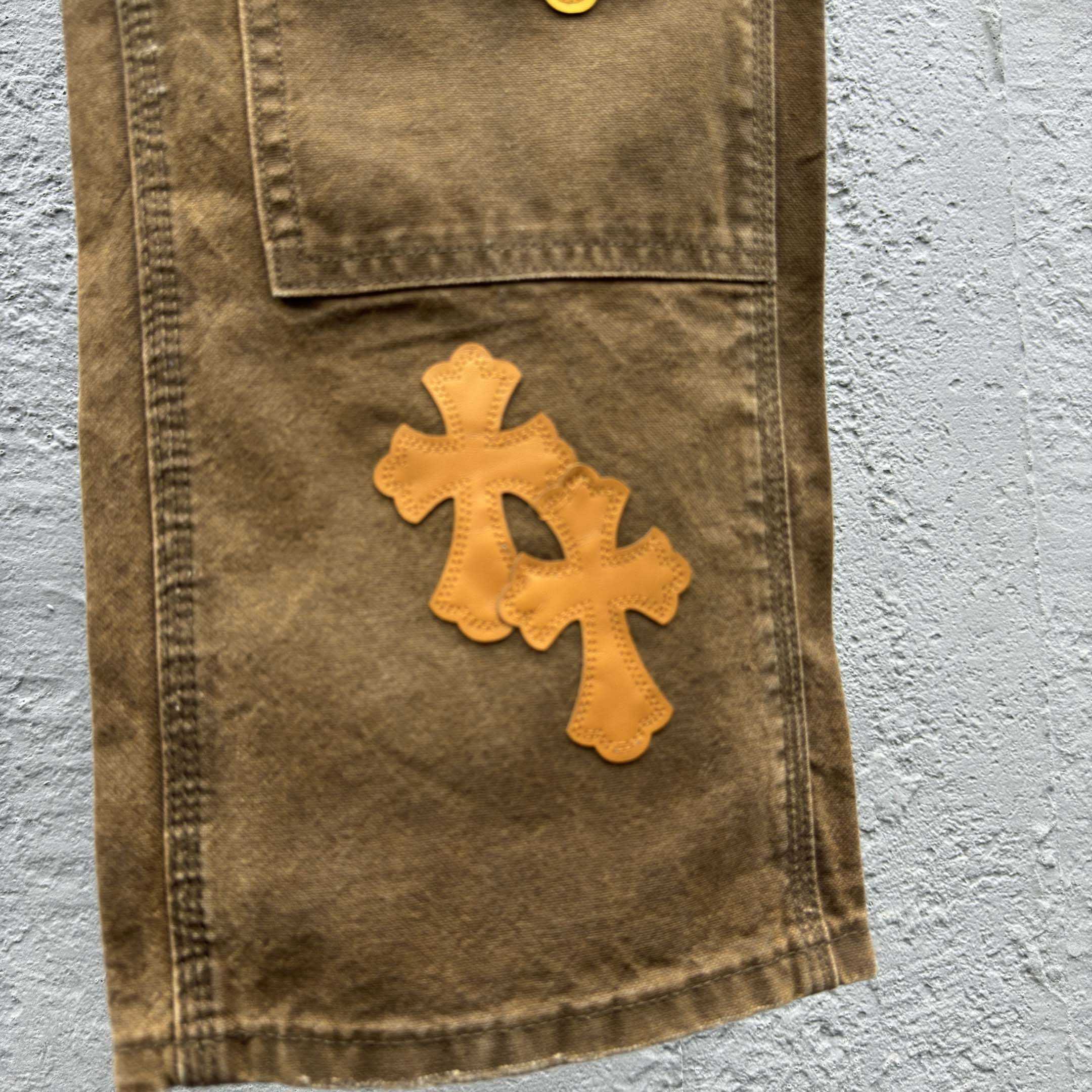 Chrome Hearts Cross Jeans - FashionPlug
