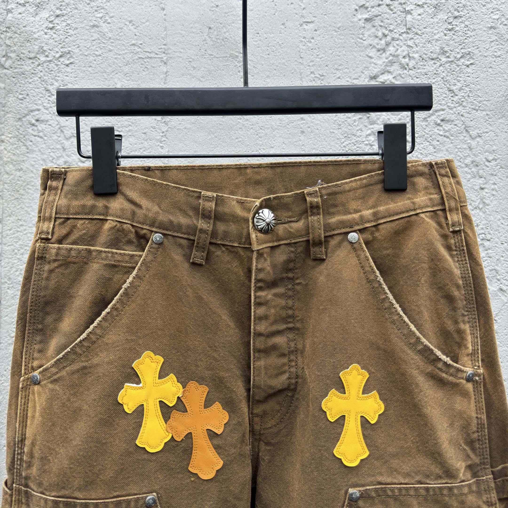 Chrome Hearts Cross Jeans - FashionPlug