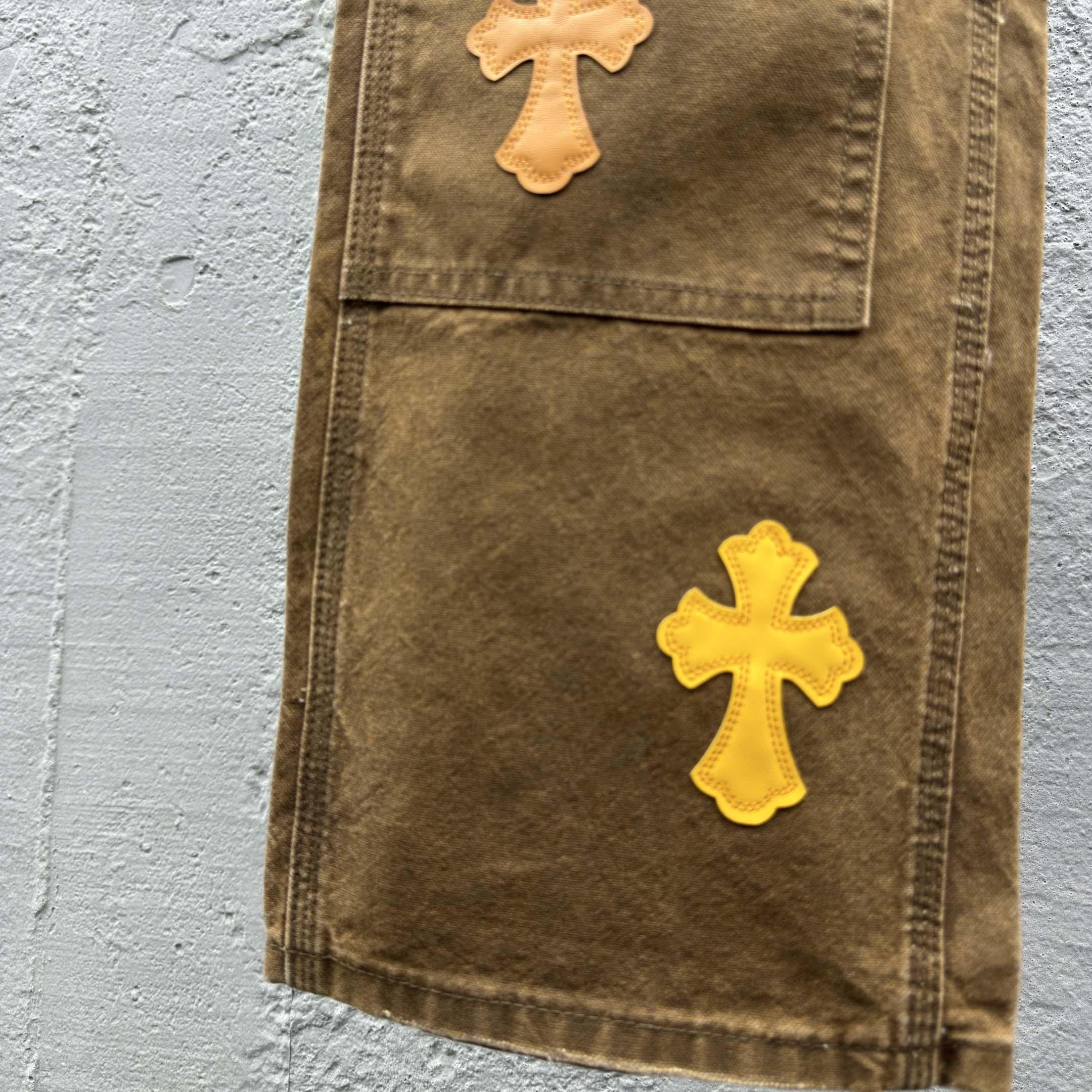 Chrome Hearts Cross Jeans - FashionPlug